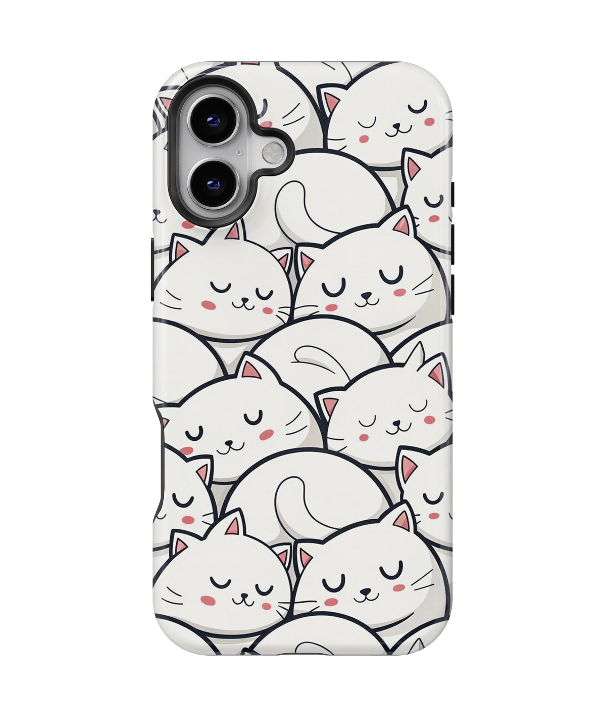 Coque iPhone – Cute Cats Pattern