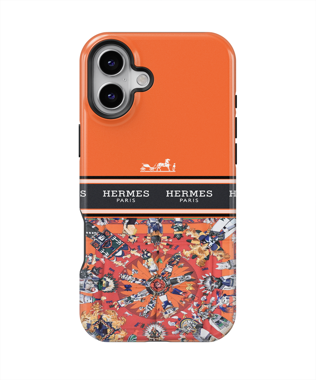 Coque iPhone – Design Hermès Luxe
