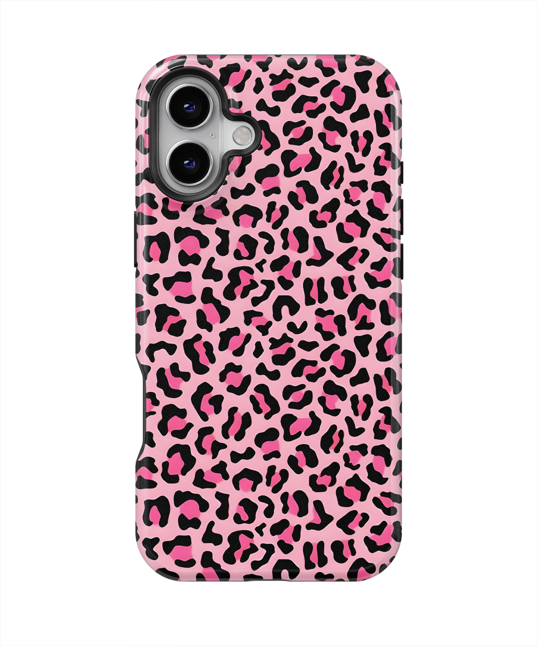 Coque iPhone – Motif Léopard Rose Tendance