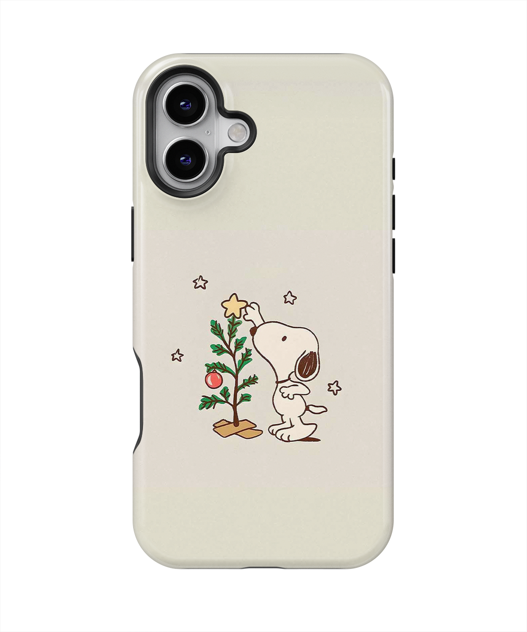 Coque iPhone – Snoopy Noël Minimaliste