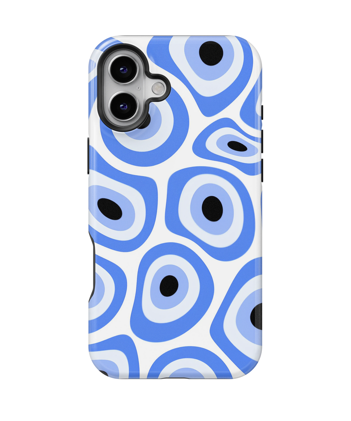 Coque iPhone – Design Œil Bleu