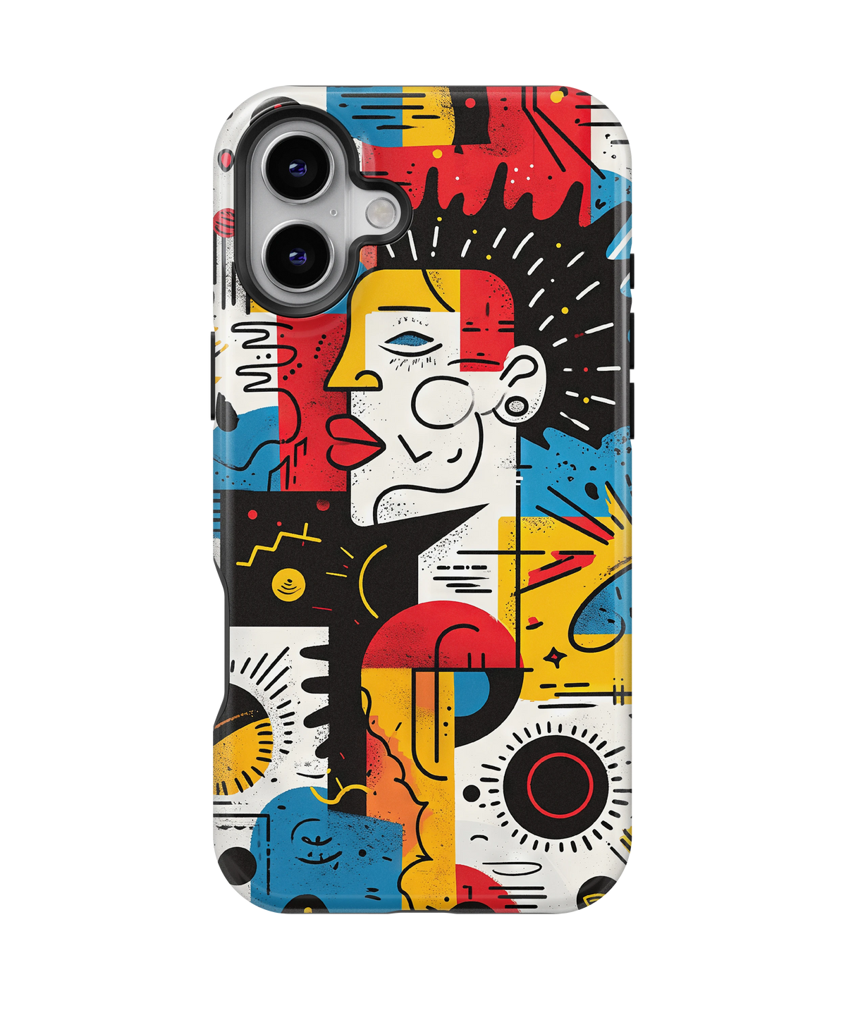 Coque iPhone – Design Abstrait Pop Art