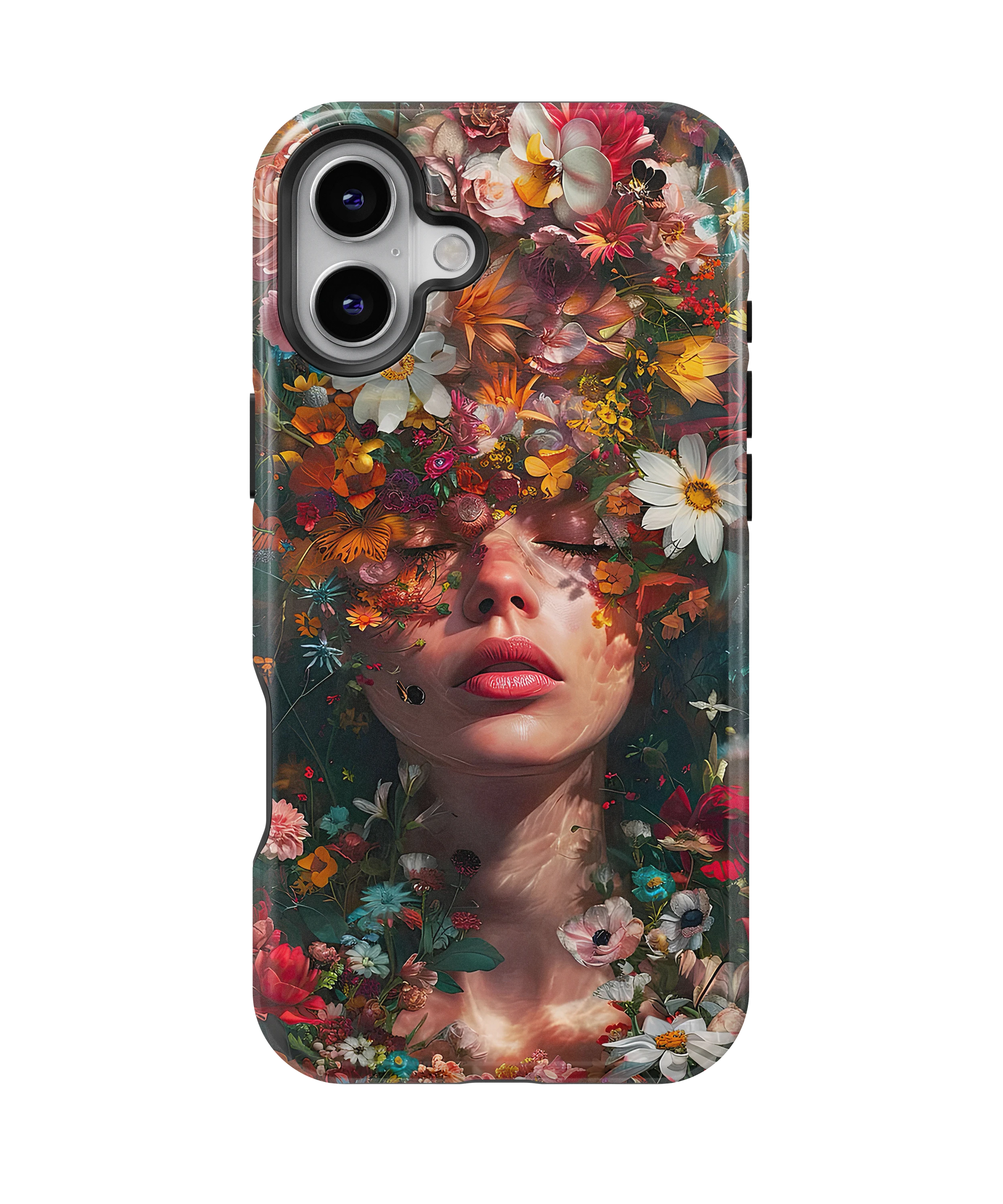 Coque iPhone Femme Florale Artistique