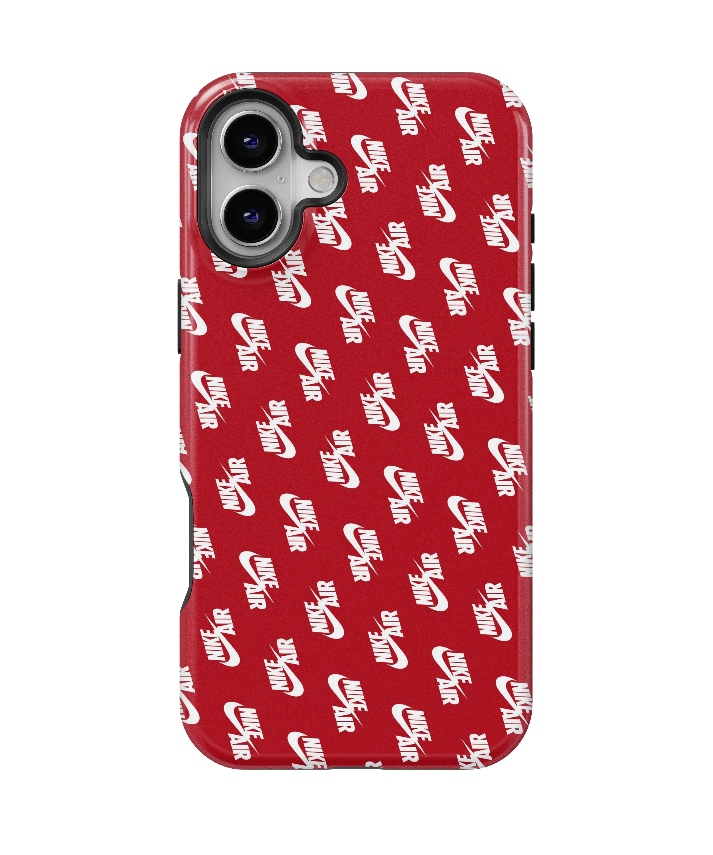Coque iPhone – Design Nike Air Rouge