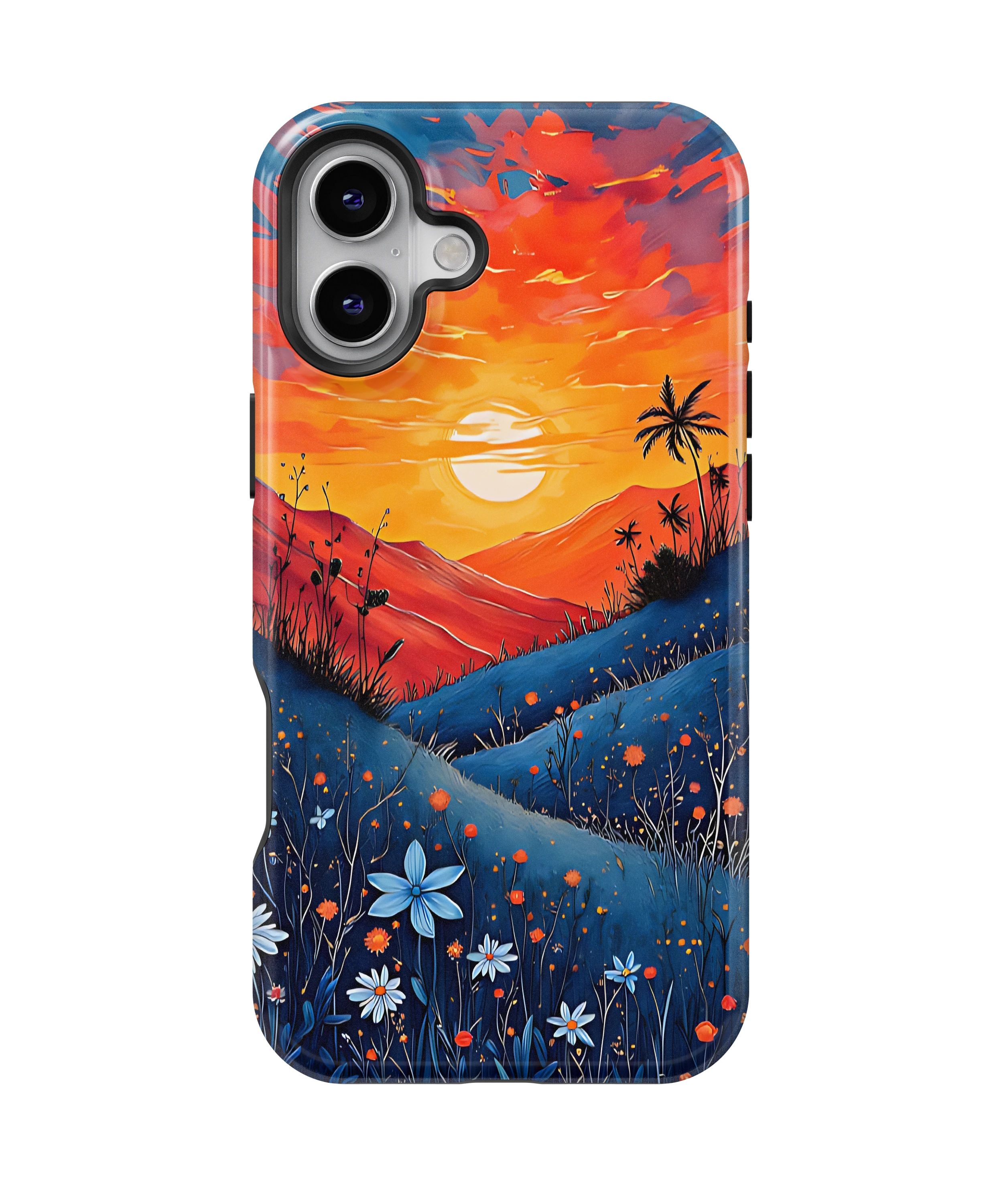 Coque iPhone Sunset Landscape