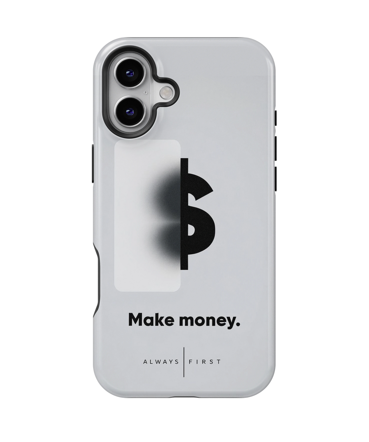 Coque iPhone – Make Money Always First