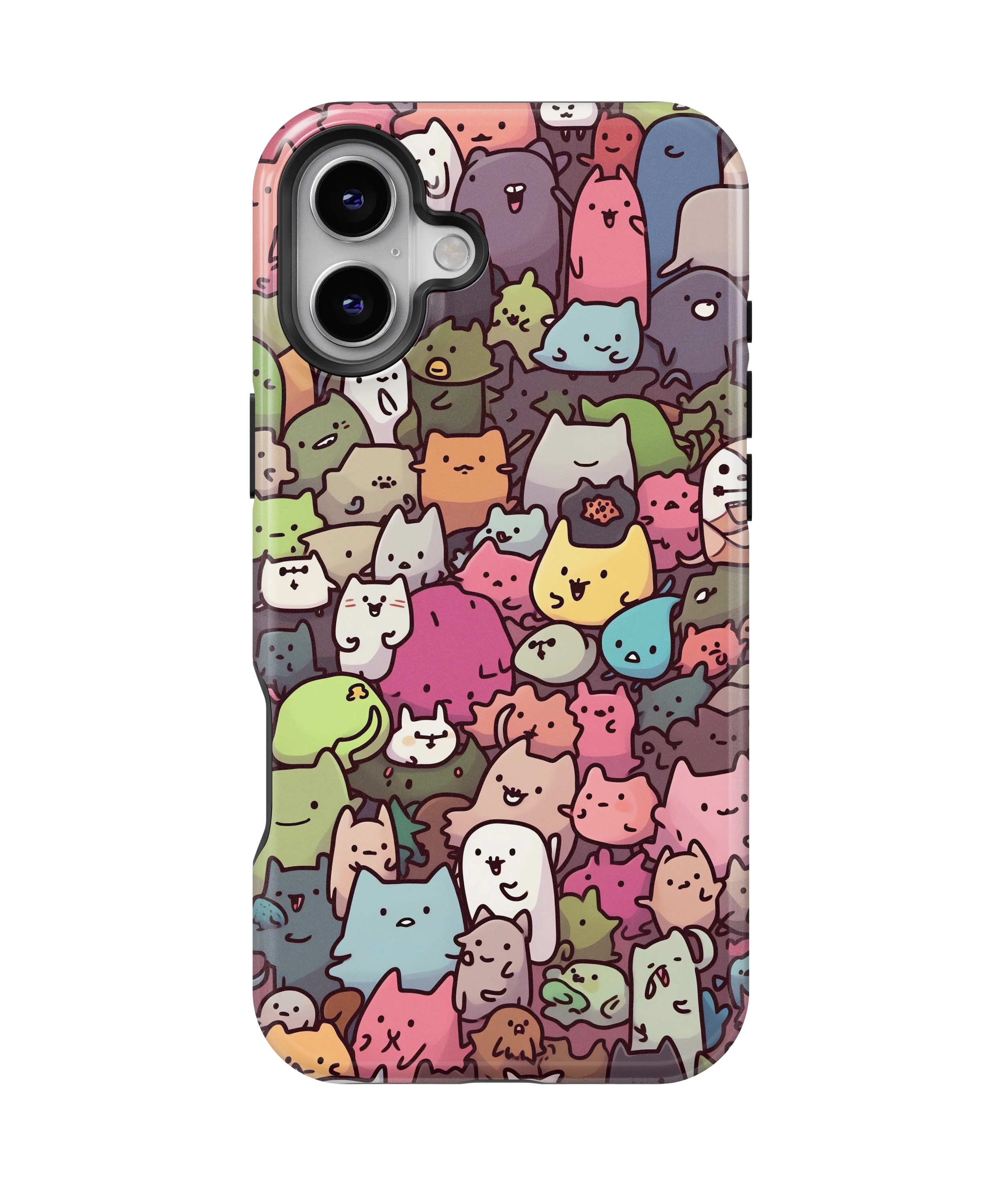 Coque iPhone – Design Animaux Kawaii