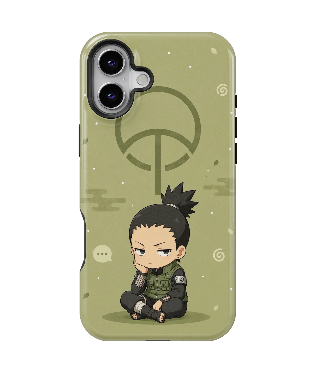 Coque iPhone Shikamaru – Style vert | Naruto