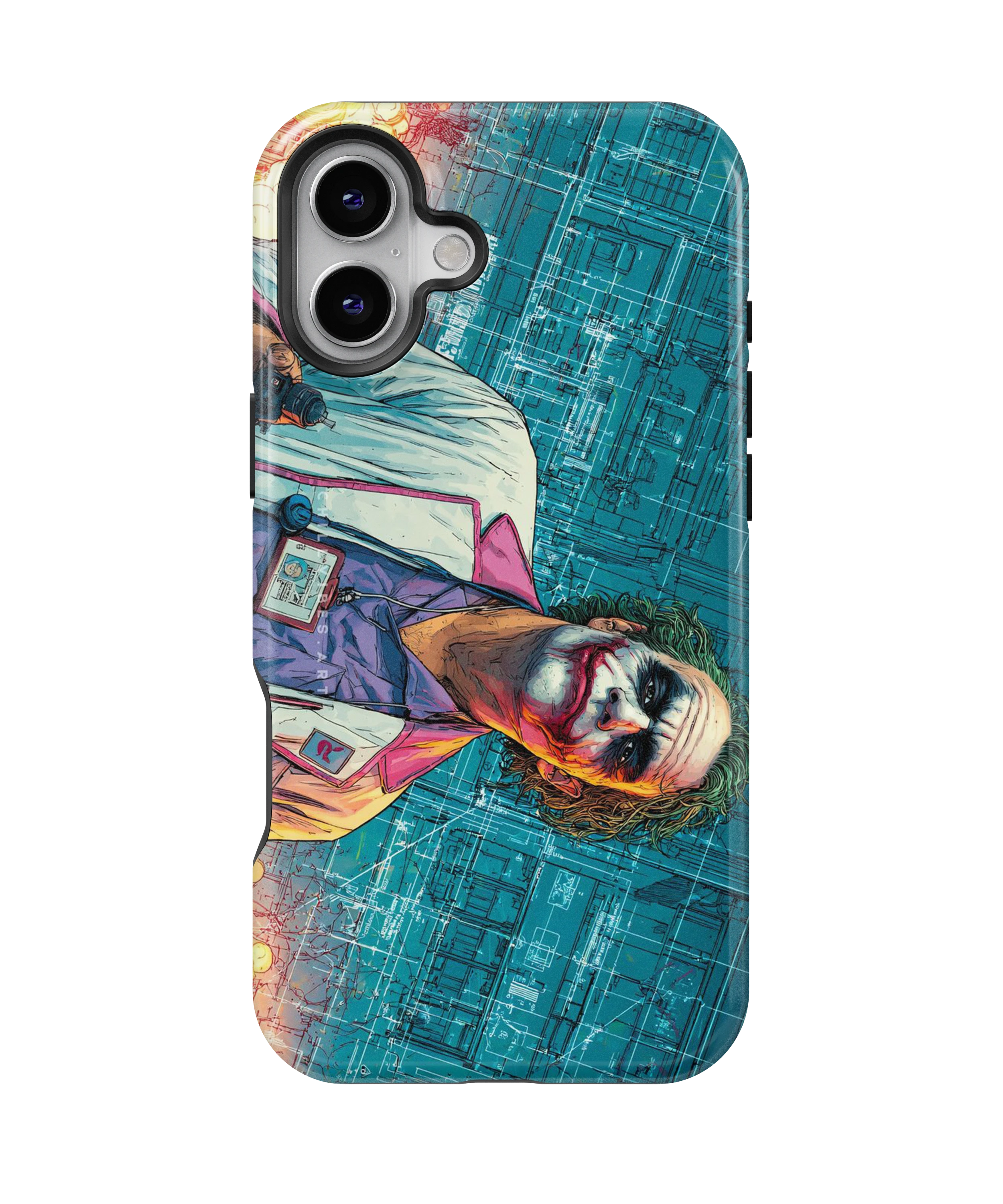 Coque iPhone Joker Art Urbain