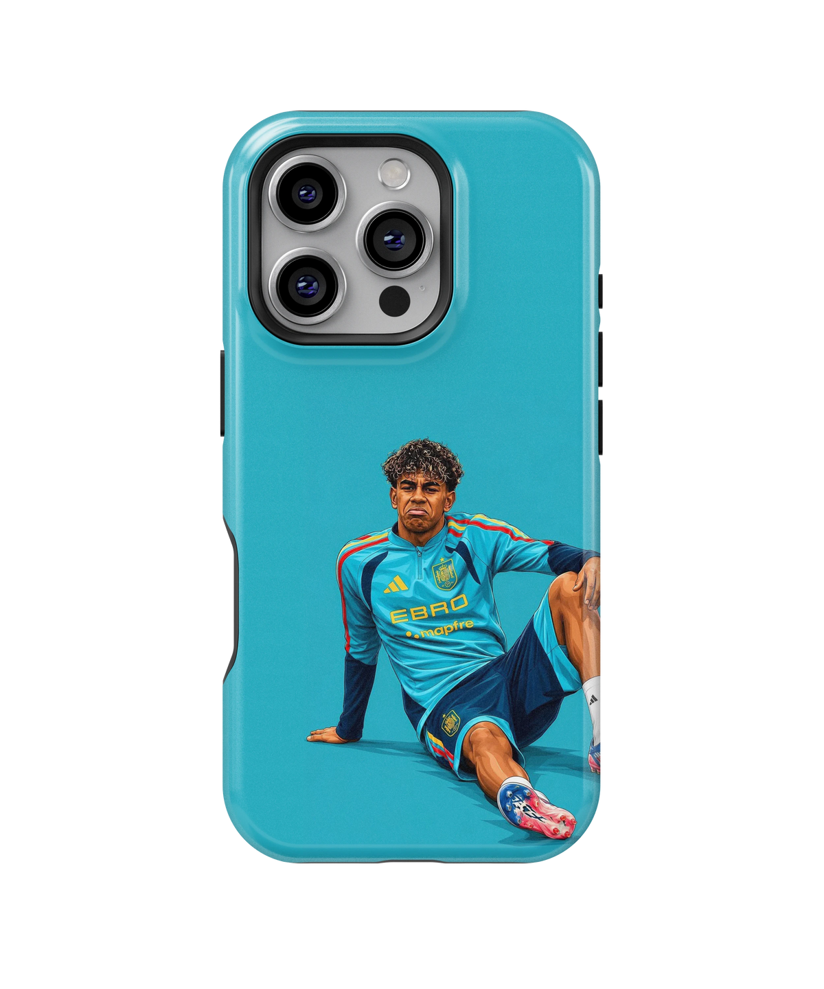 Coque iPhone Lamine Yamal – Style Bleu | Espagne
