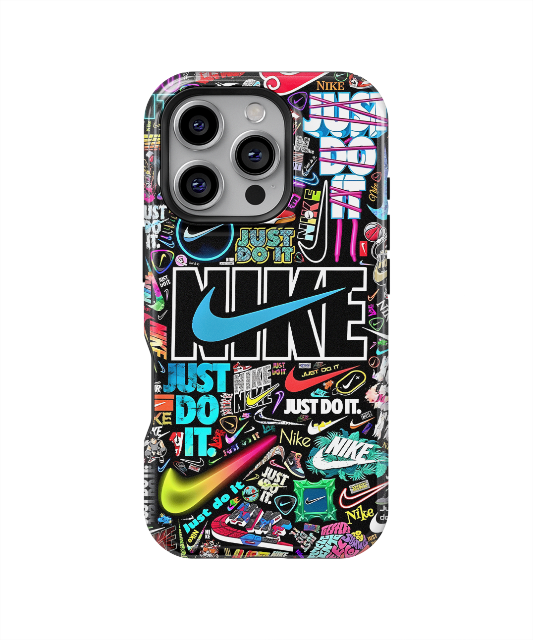 Coque iPhone – Design Streetwear Nike Multicolore