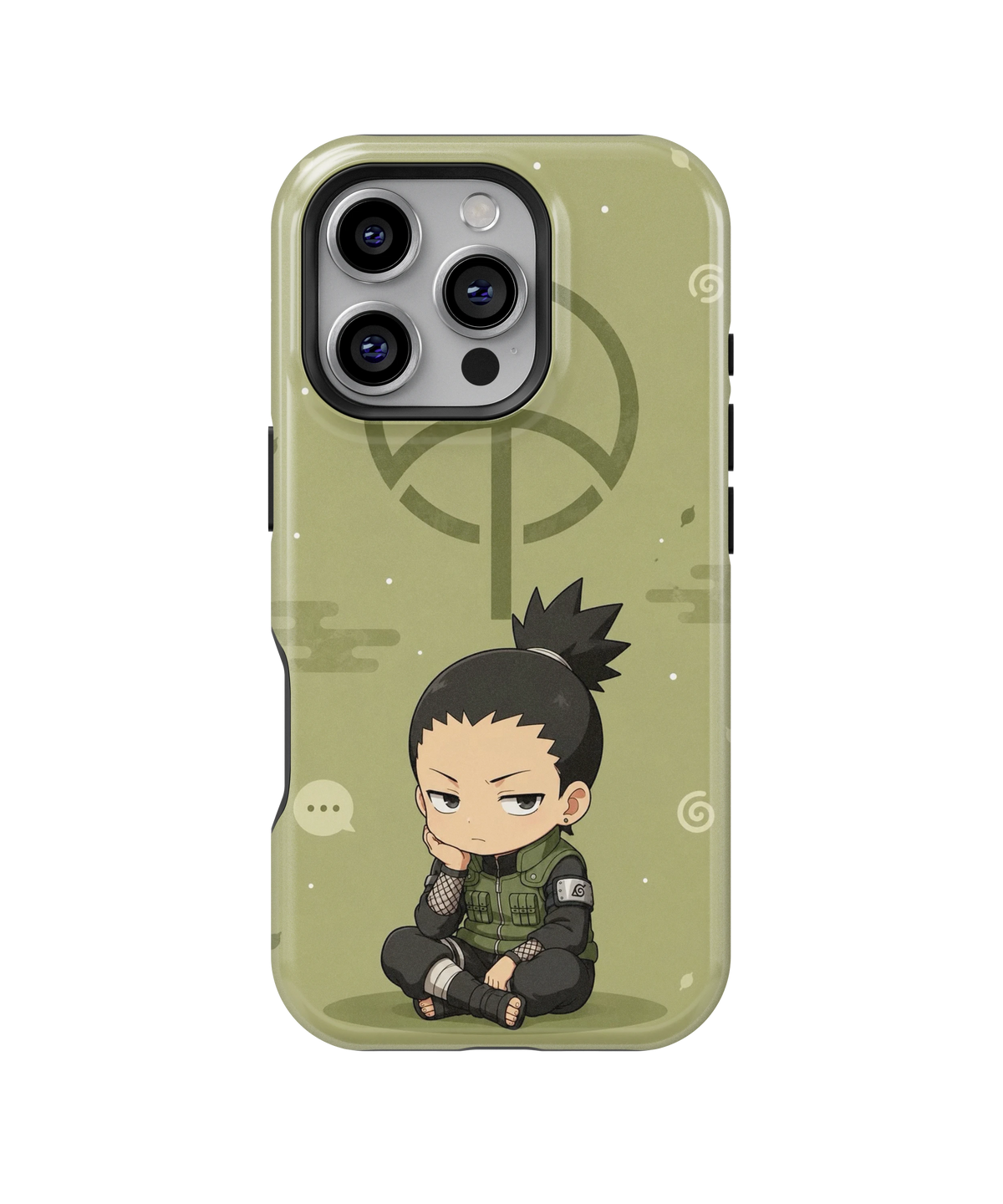 Coque iPhone Shikamaru – Style vert | Naruto