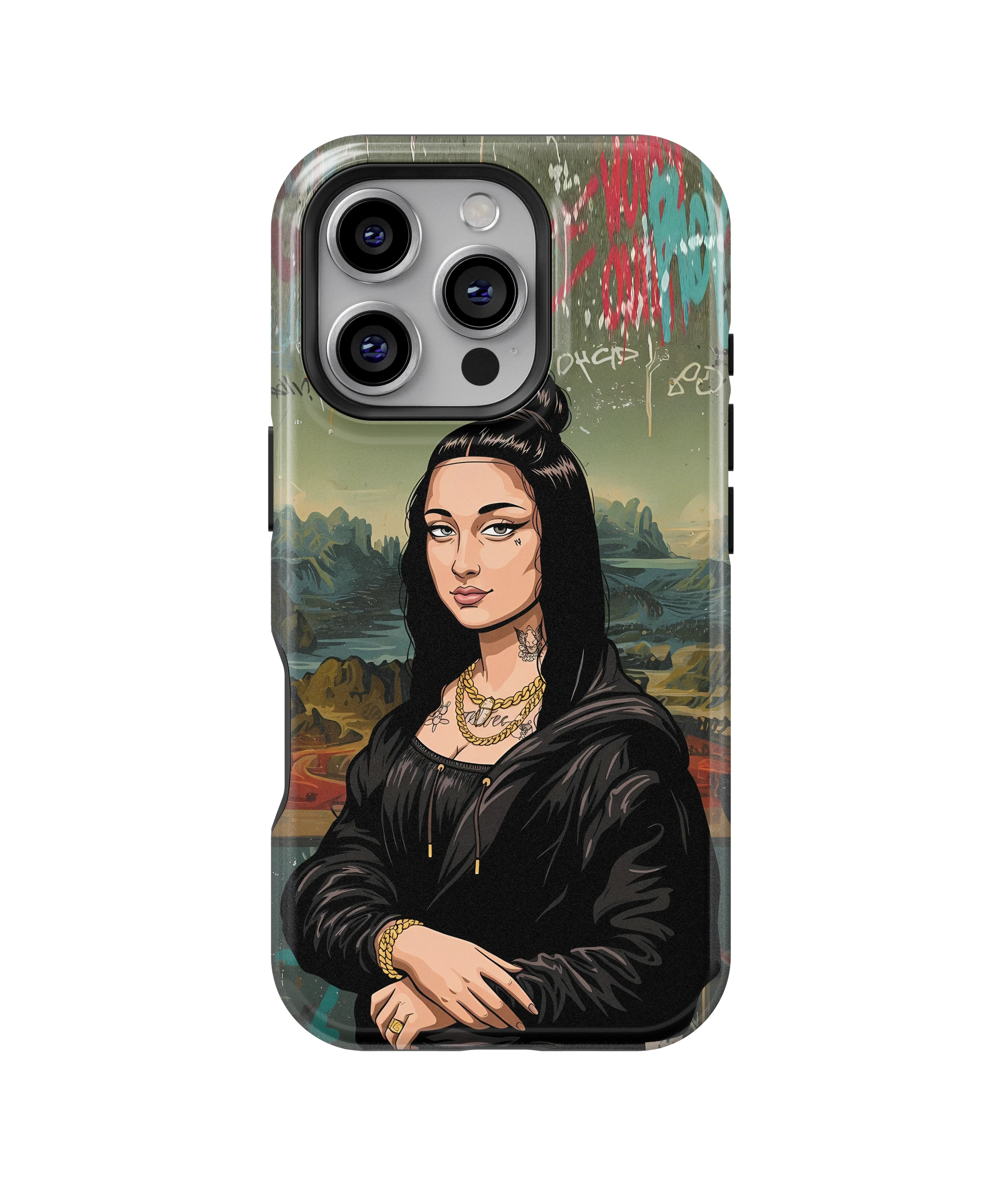 Coque iPhone Mona Lisa Street Style