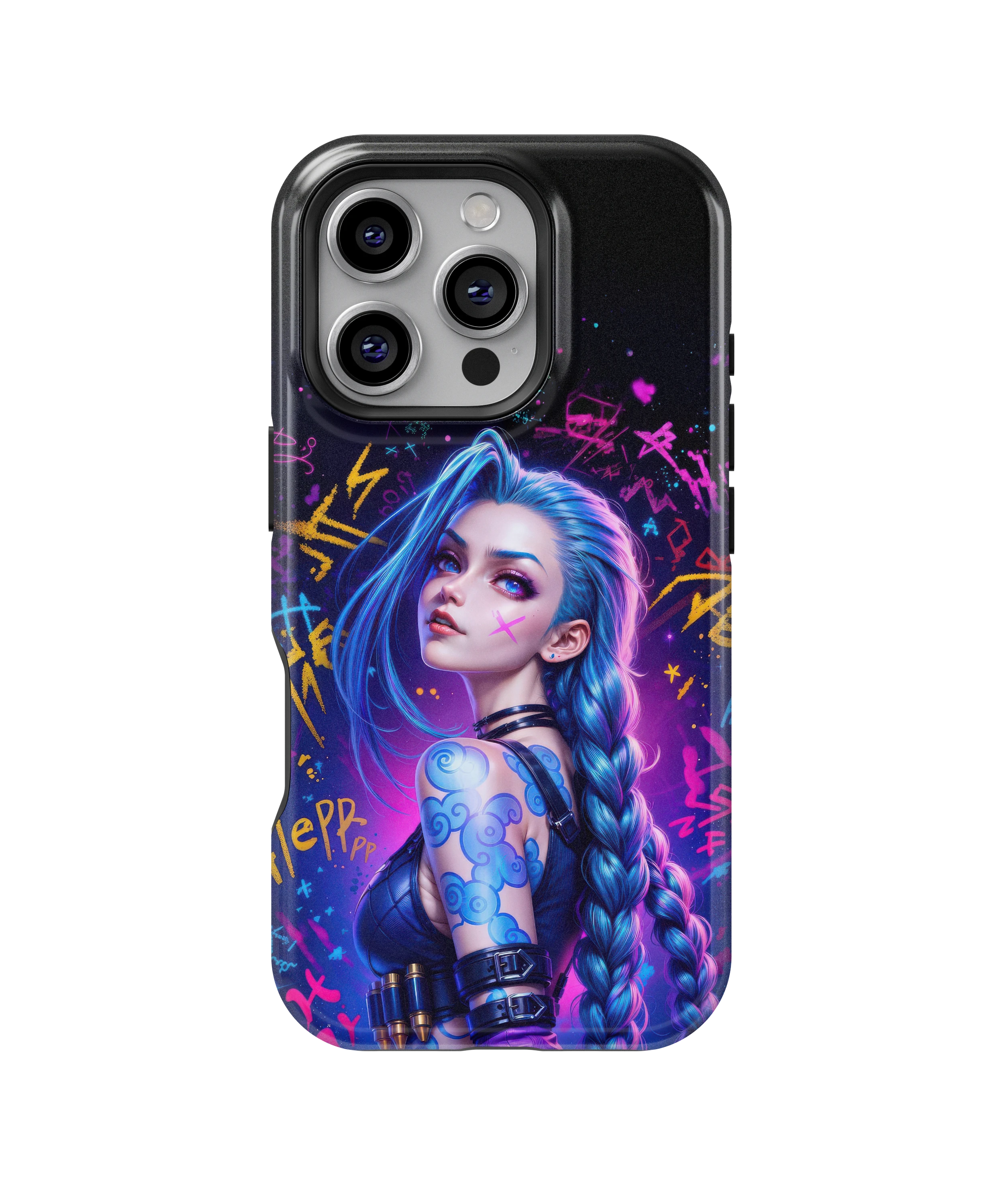 Coque iPhone Jinx – Arcane Edition