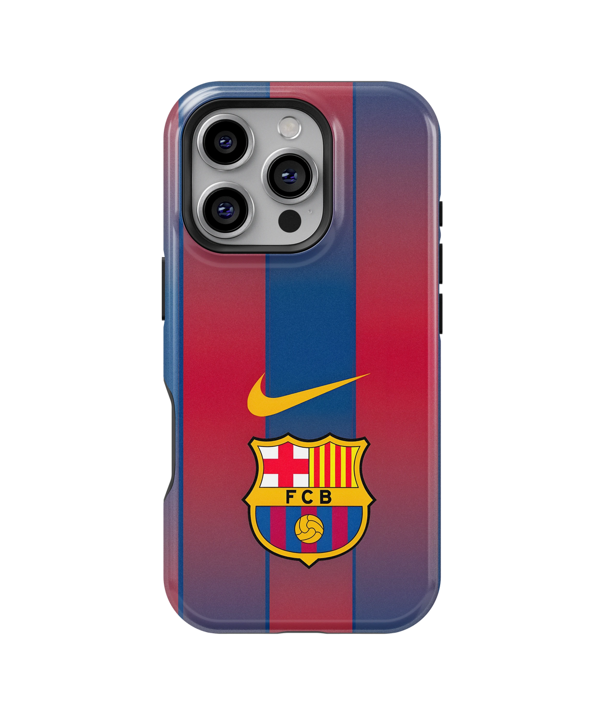 Coque iPhone – Design FC Barcelone Stripes