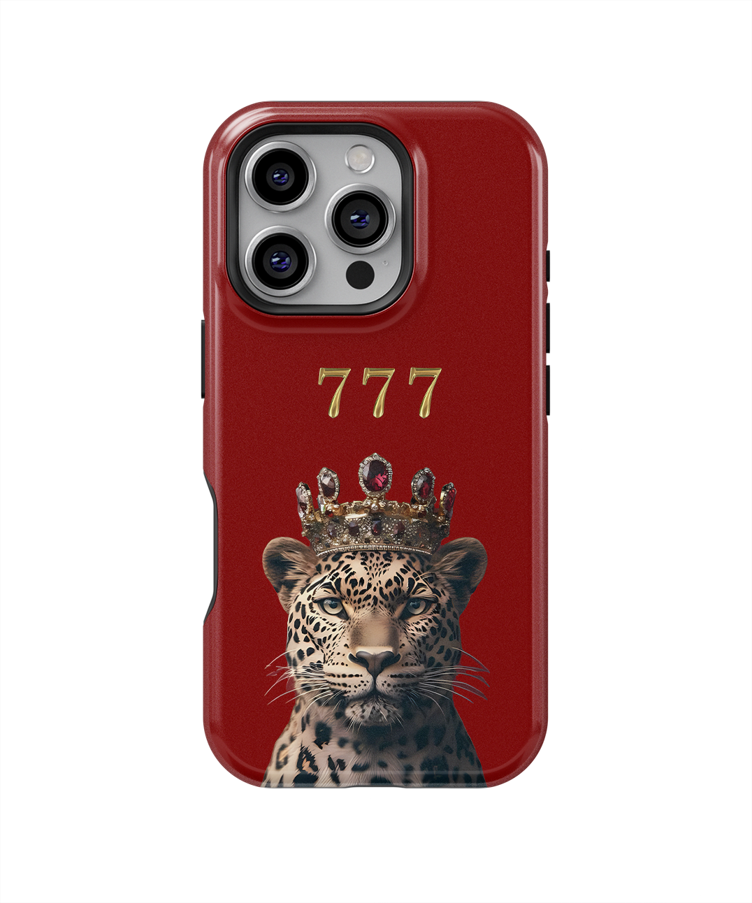 Coque iPhone – Léopard Royal 777