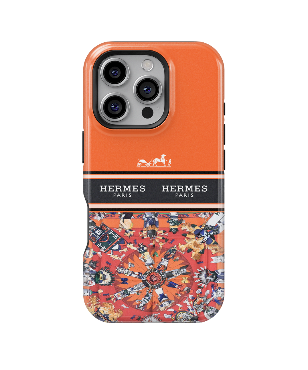 Coque iPhone – Design Hermès Luxe