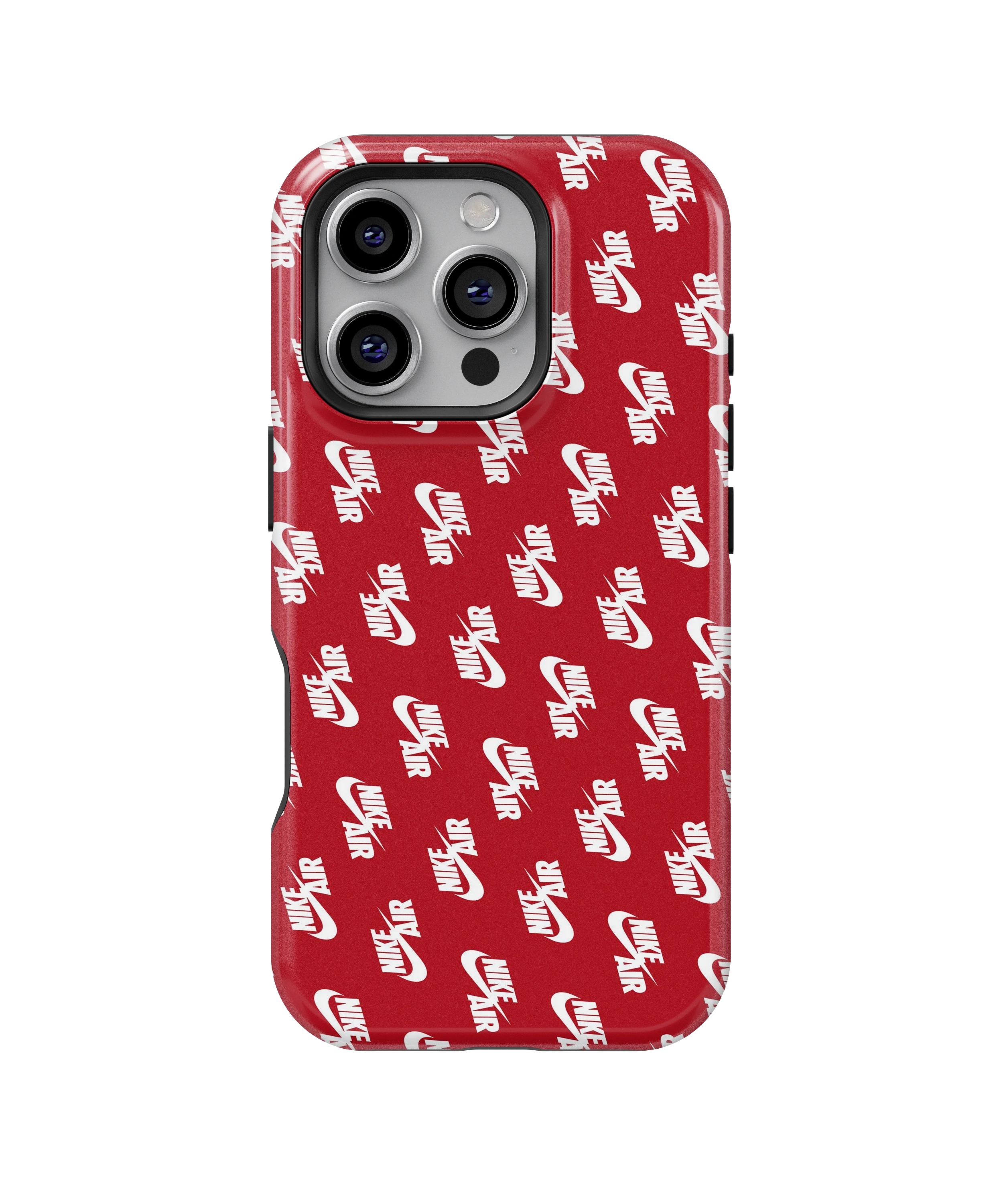 Coque iPhone – Design Nike Air Rouge