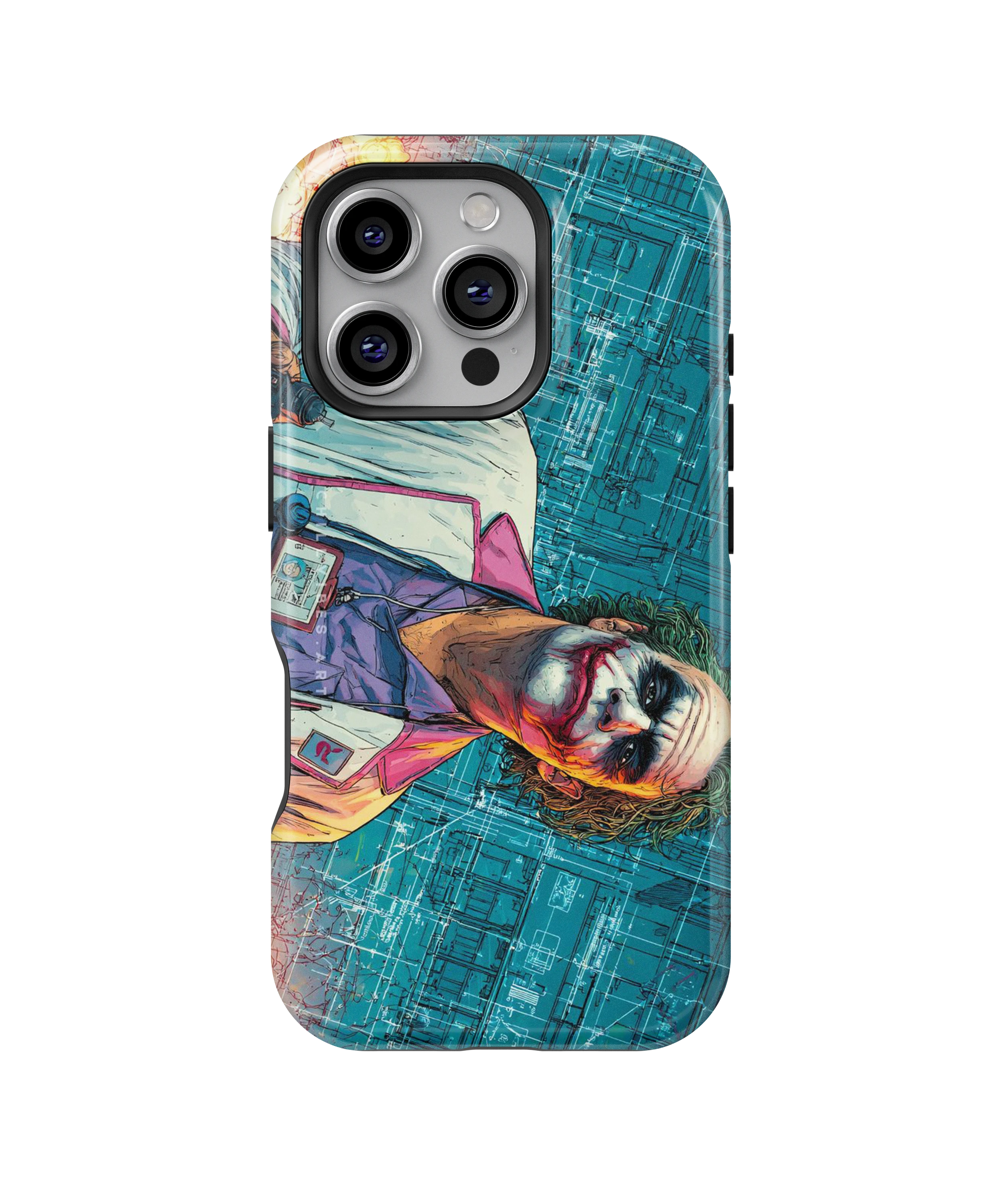 Coque iPhone Joker Art Urbain