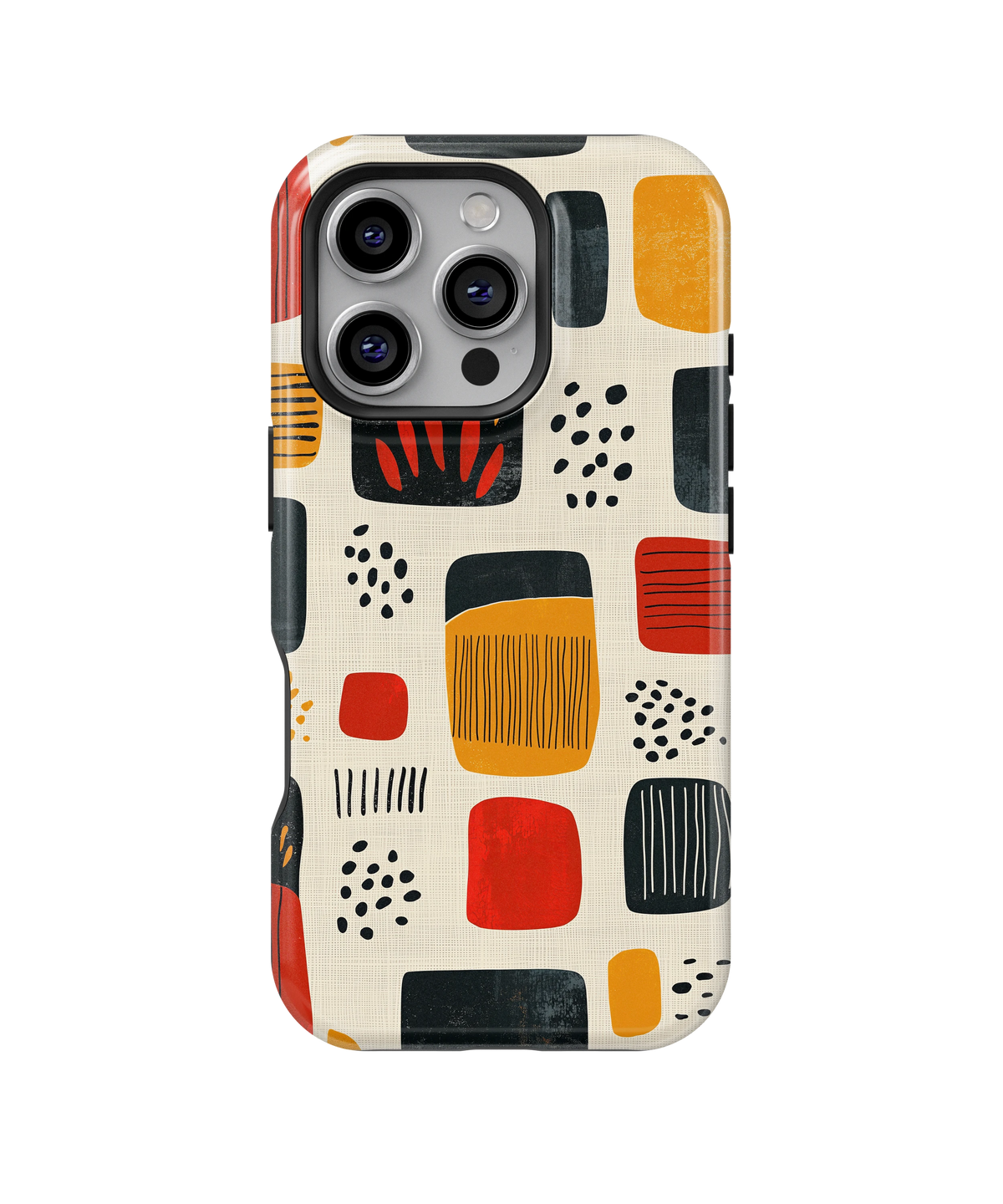 Coque iPhone – Design Abstrait Géométrique