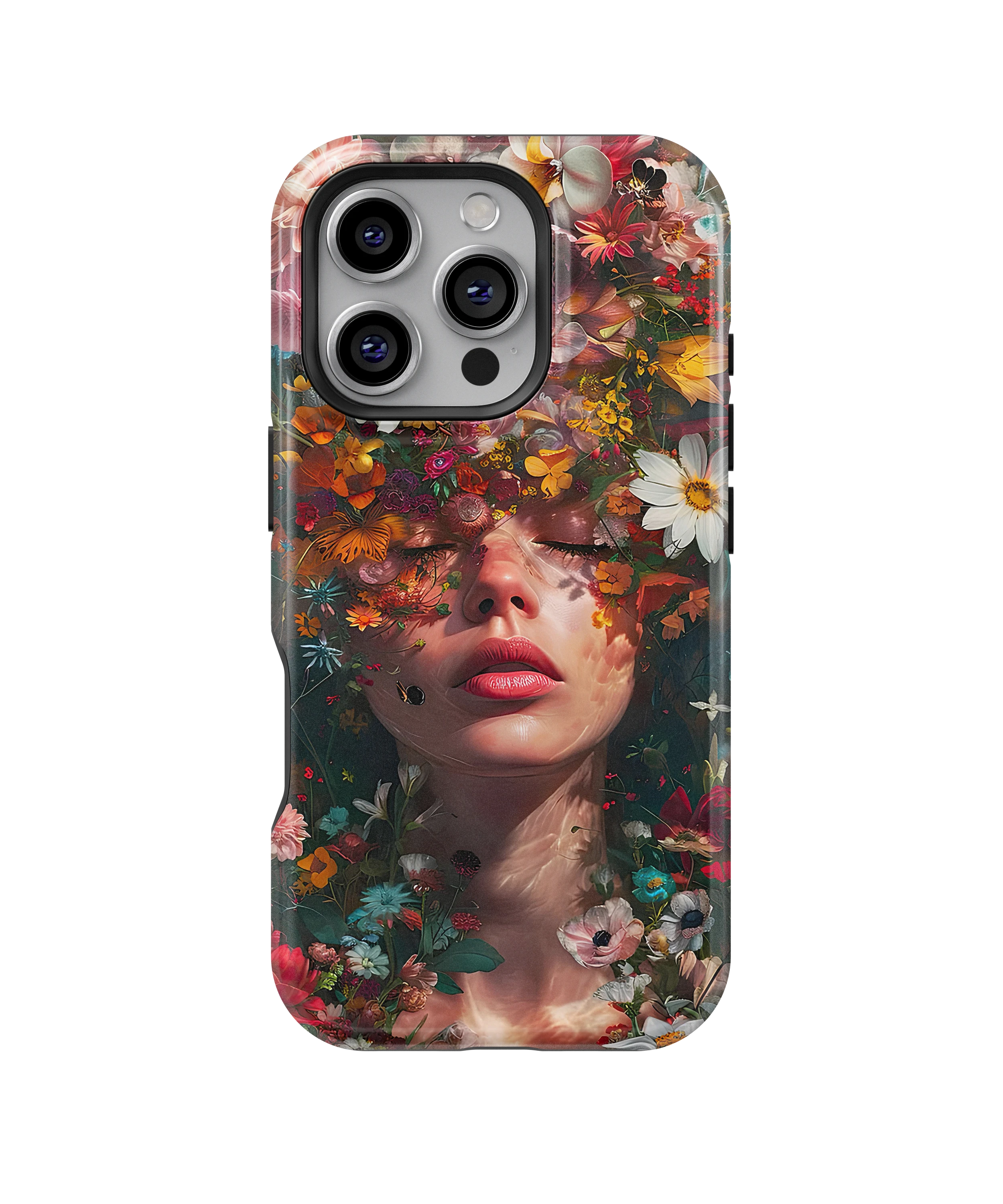 Coque iPhone Femme Florale Artistique