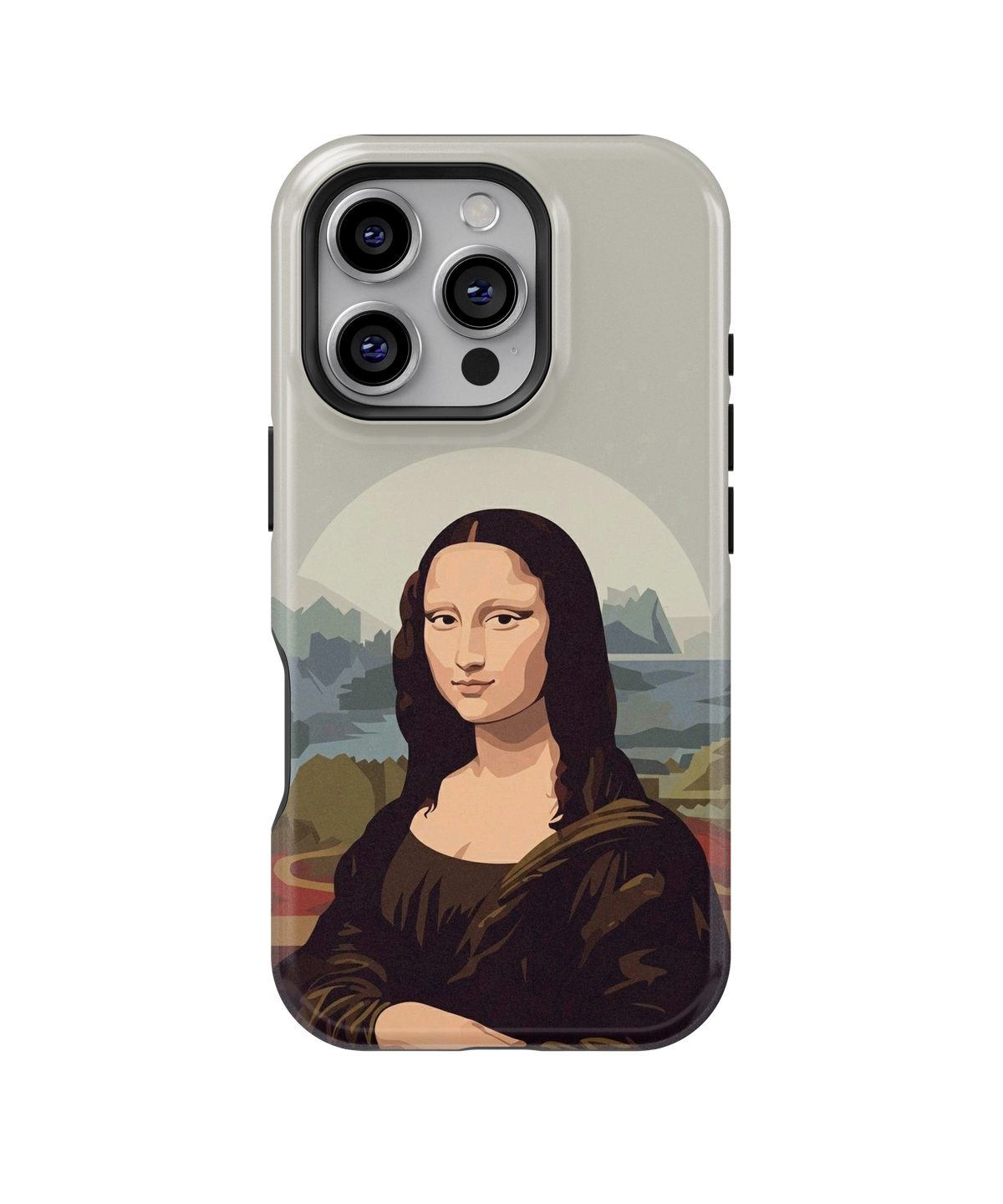 Coque iPhone – Design Mona Lisa Pop