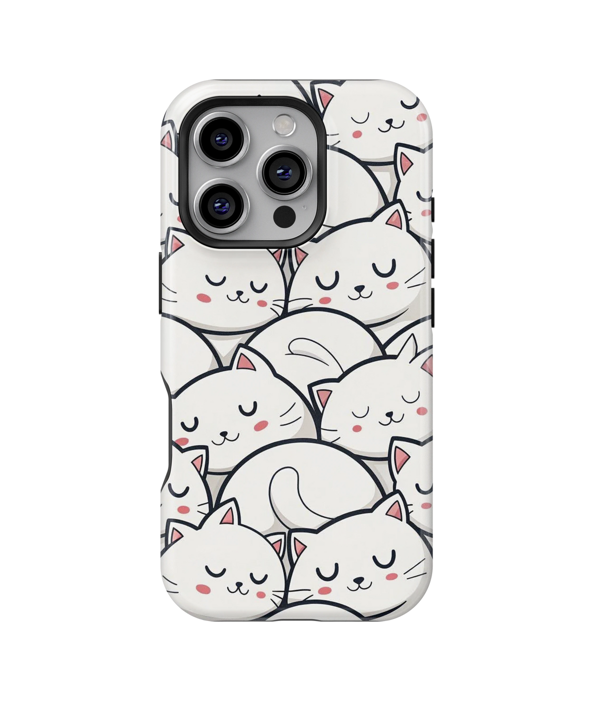 Coque iPhone – Cute Cats Pattern