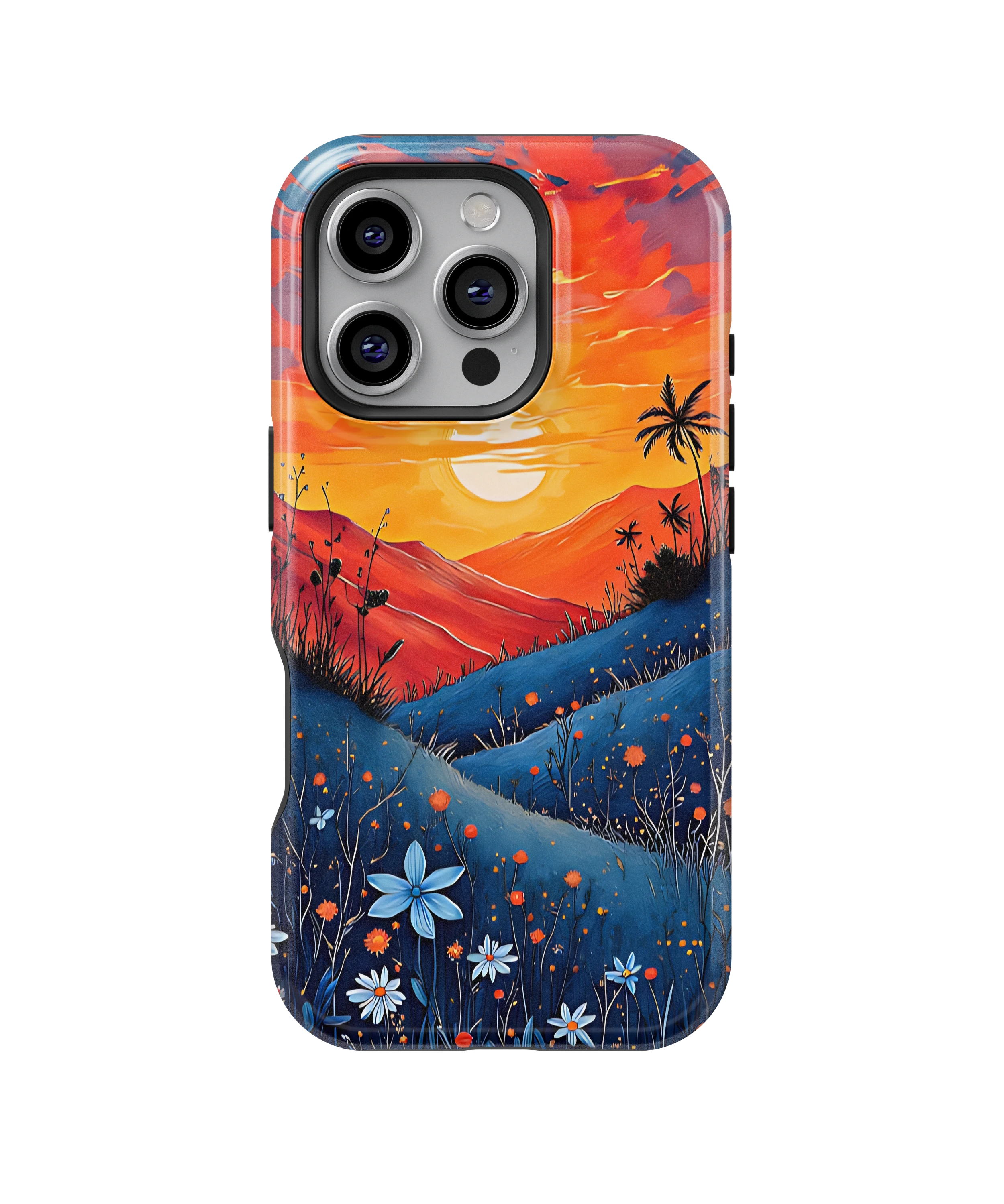 Coque iPhone Sunset Landscape