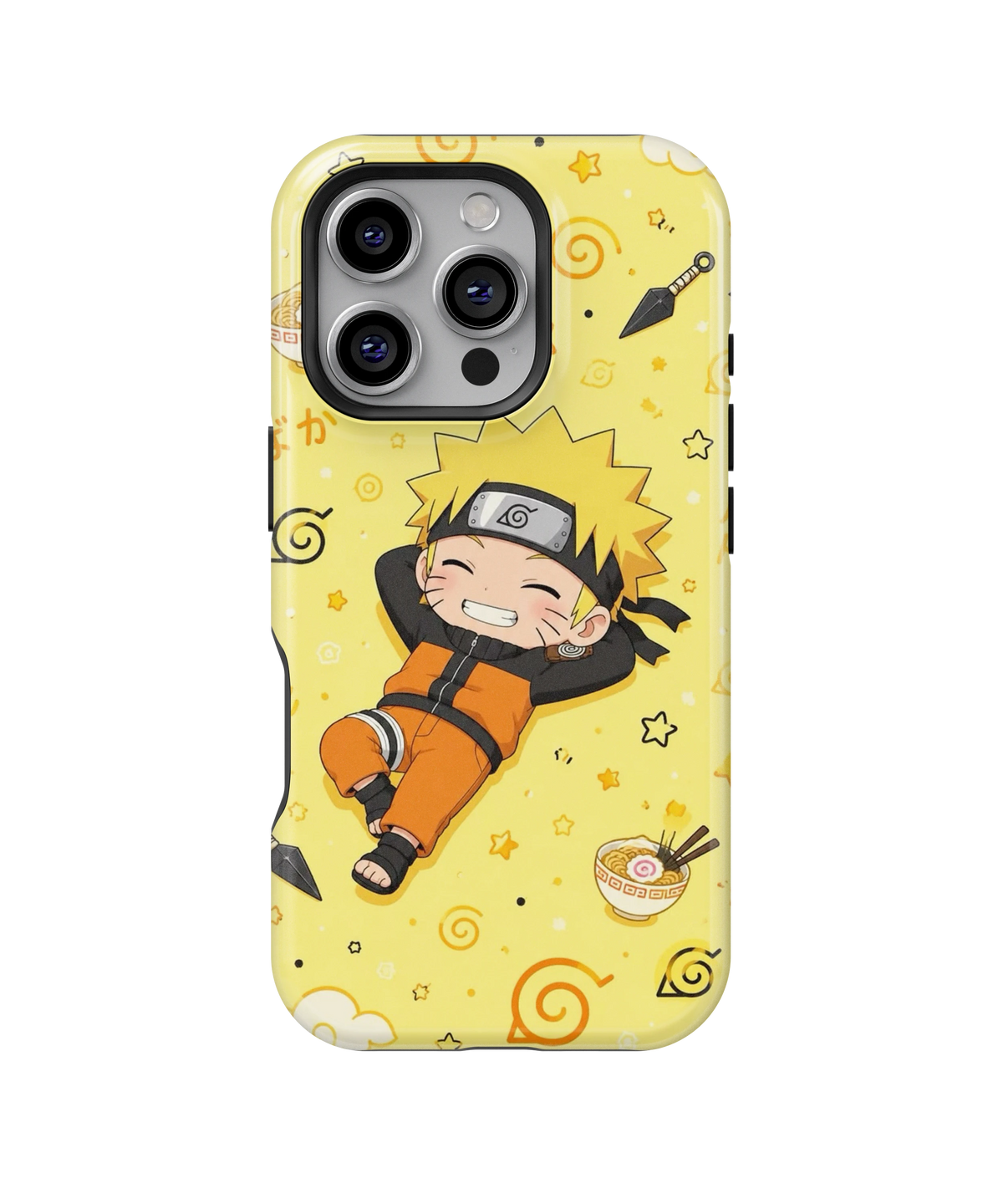 Coque iPhone Naruto – Design Chibi Jaune | Naruto