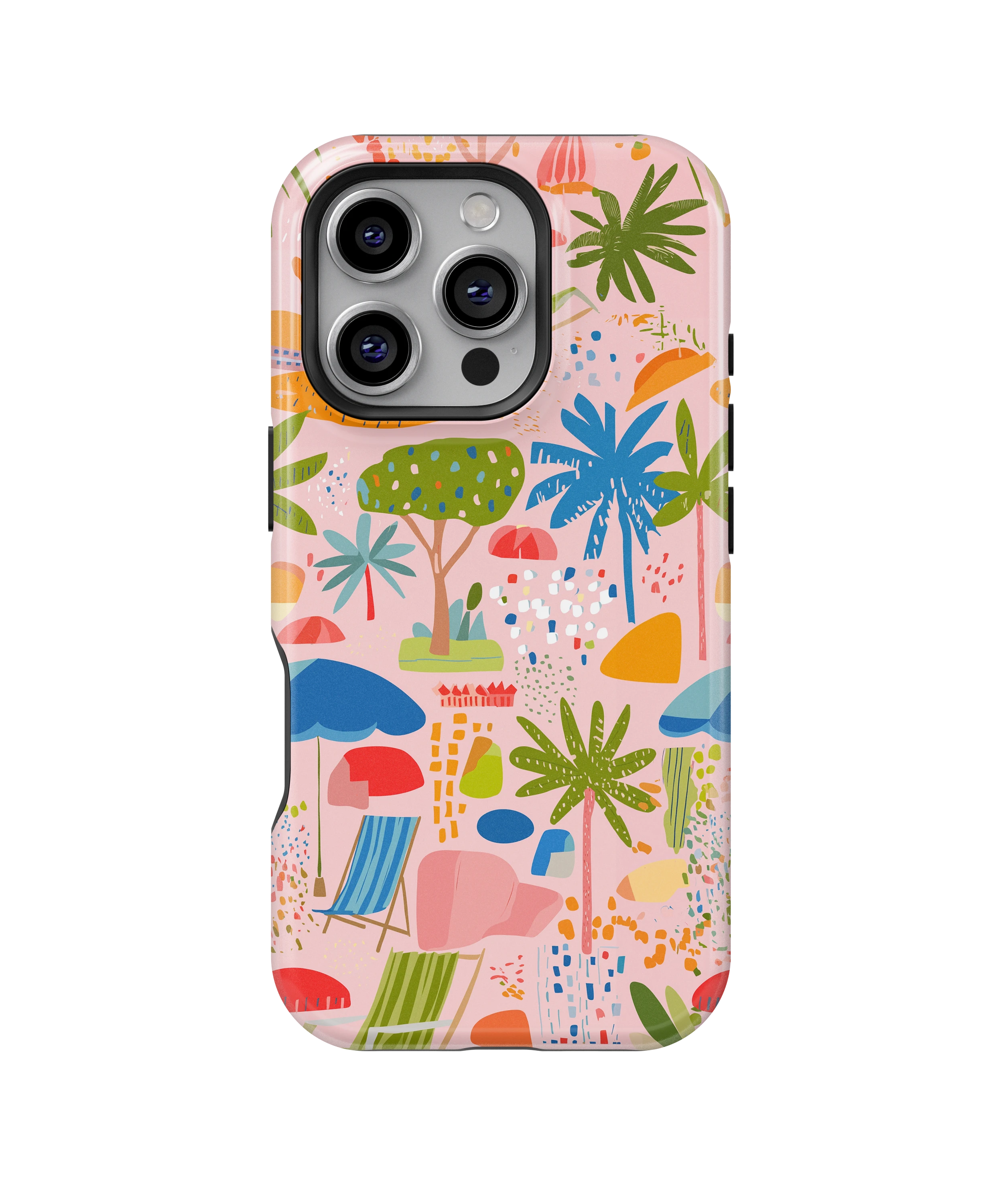 Coque iPhone – Design Summer Pastel Plage & Vacances