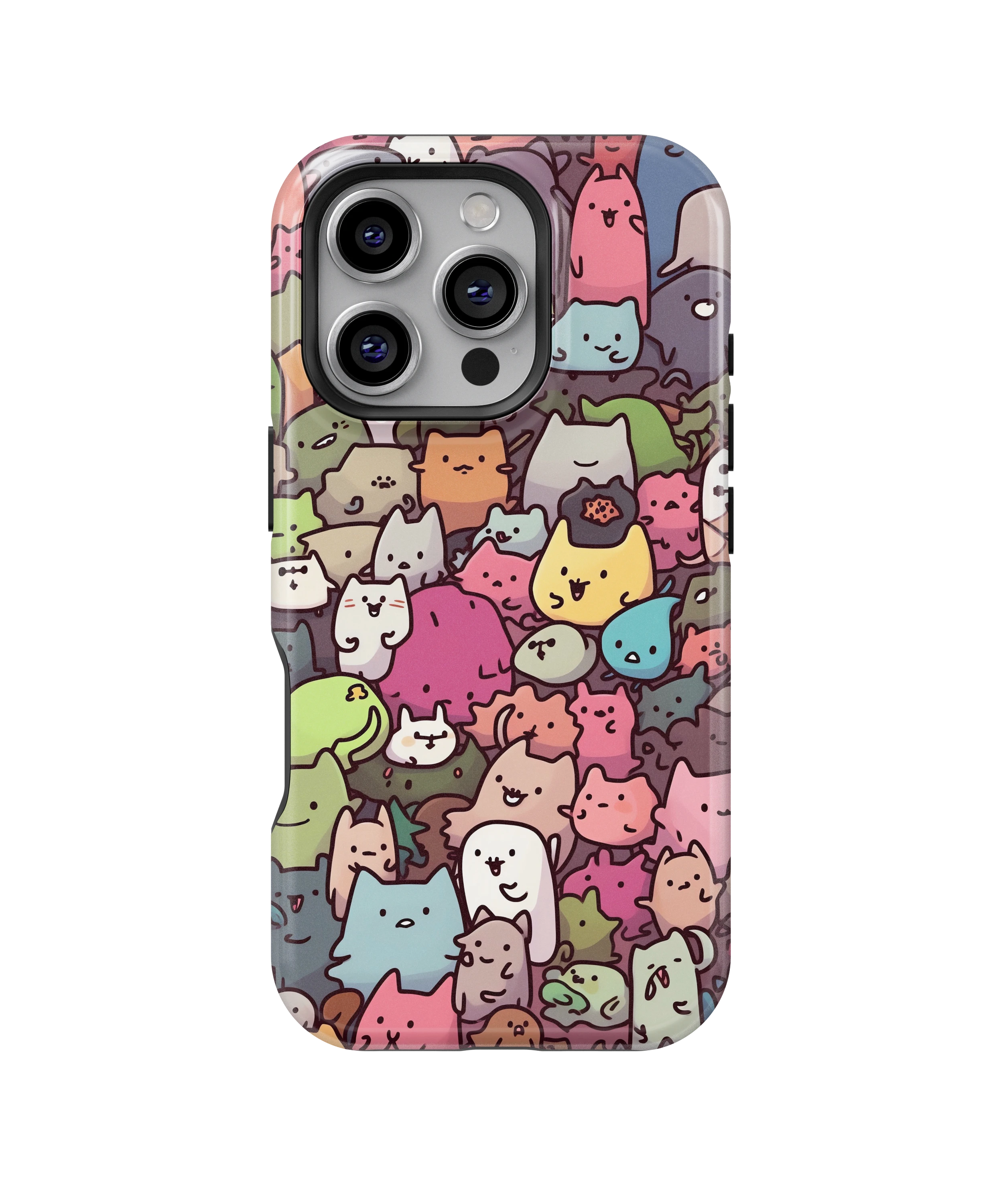 Coque iPhone – Design Animaux Kawaii