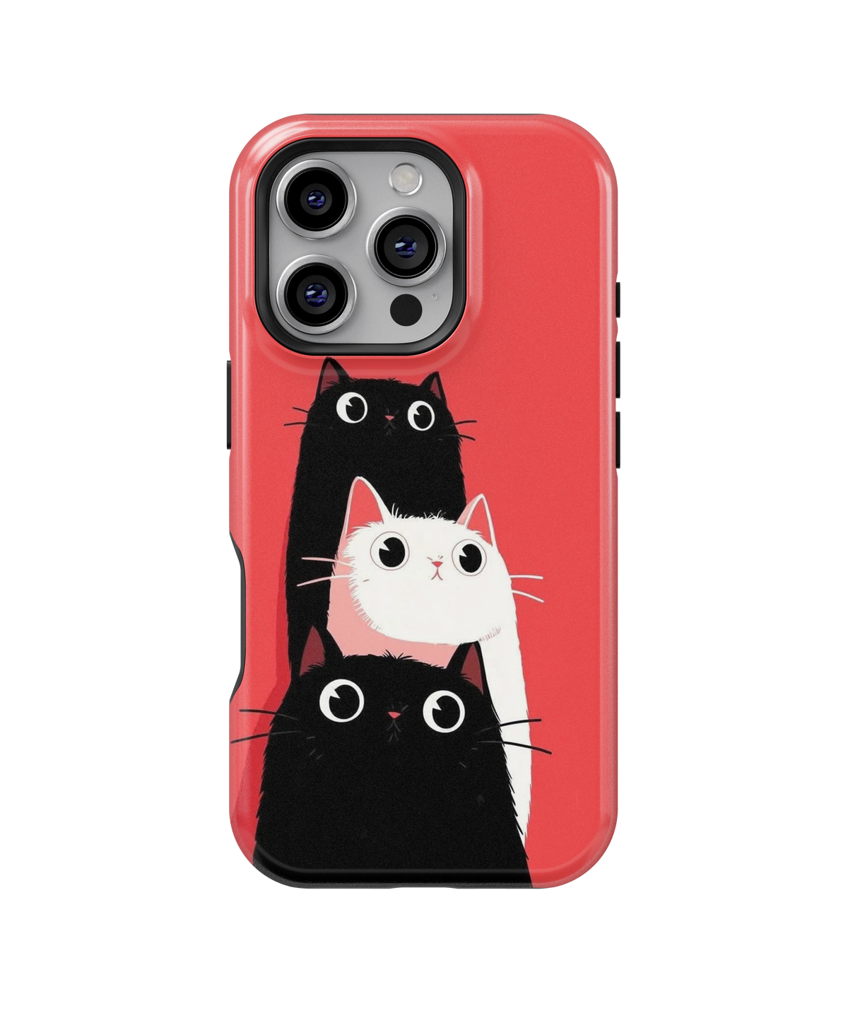 Coque iPhone – Trio de Chats