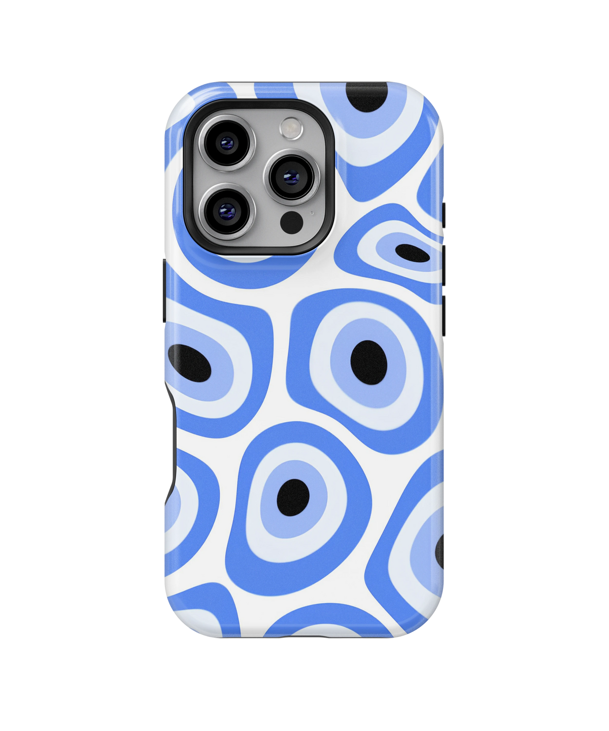 Coque iPhone – Design Œil Bleu