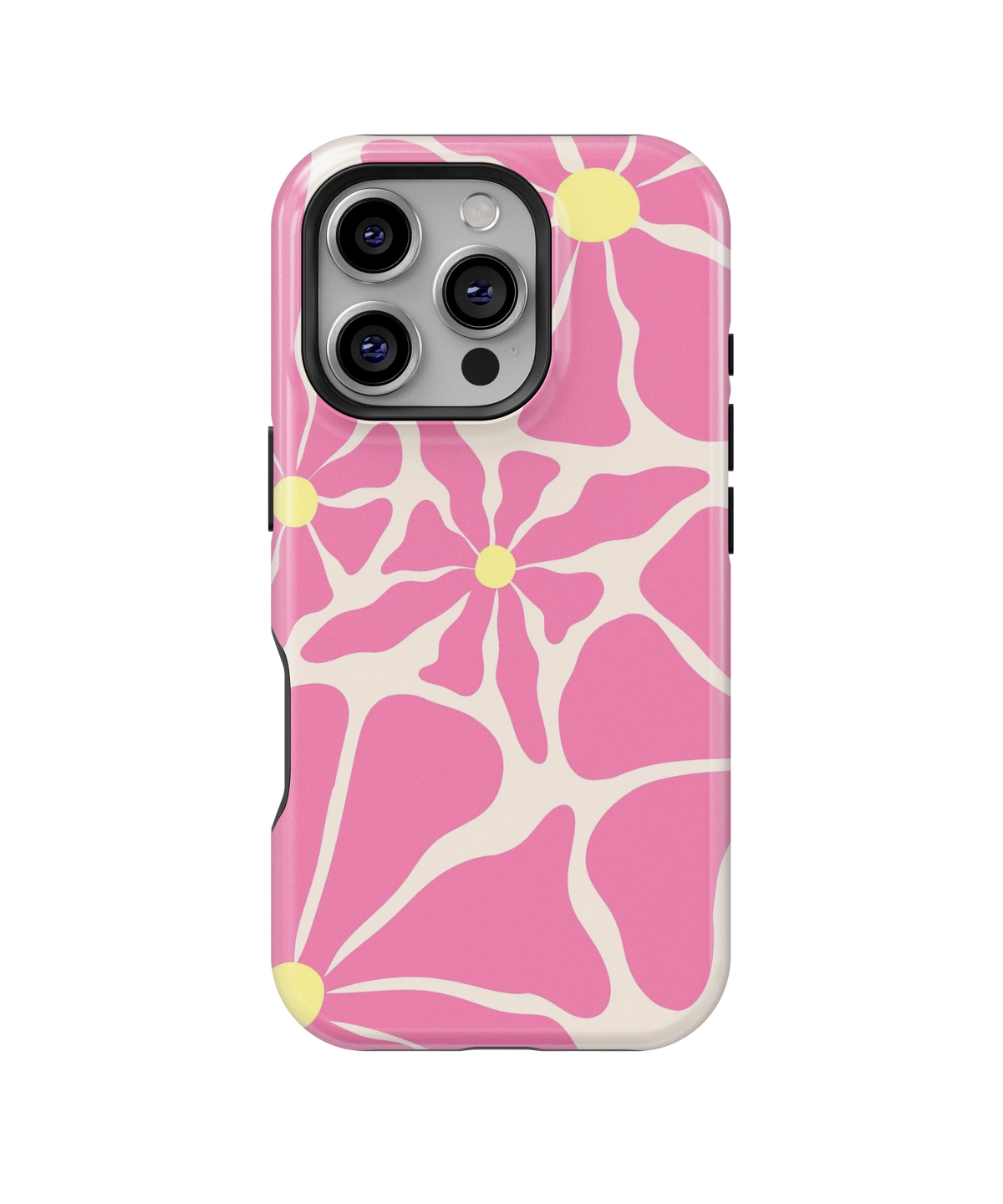 Coque iPhone – Design Fleurs Pop