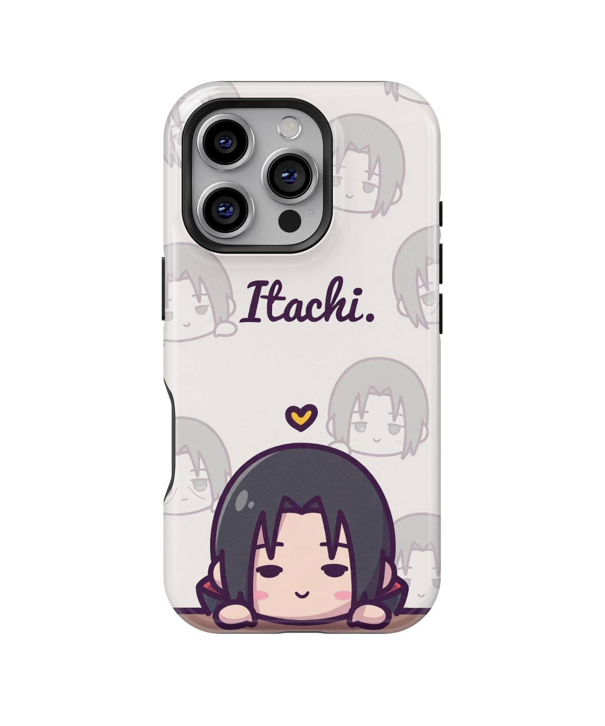 Coque iPhone Itachi – Design Chibi Violet | Naruto