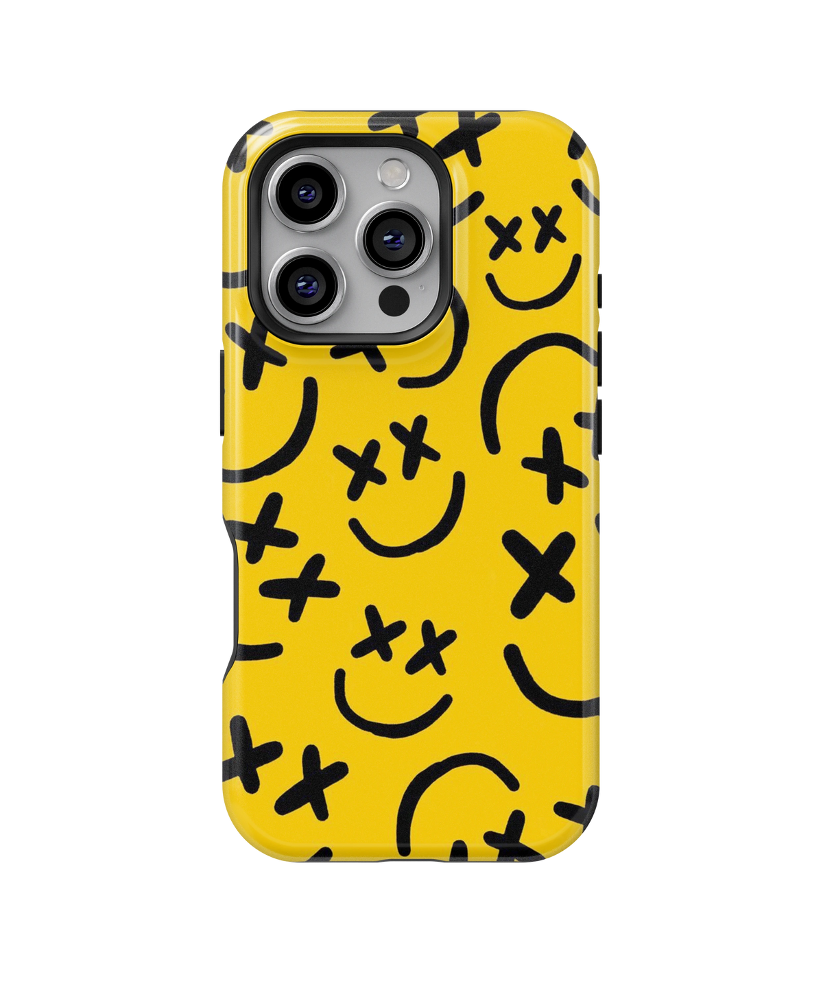Coque iPhone – Design Smiley Yellow