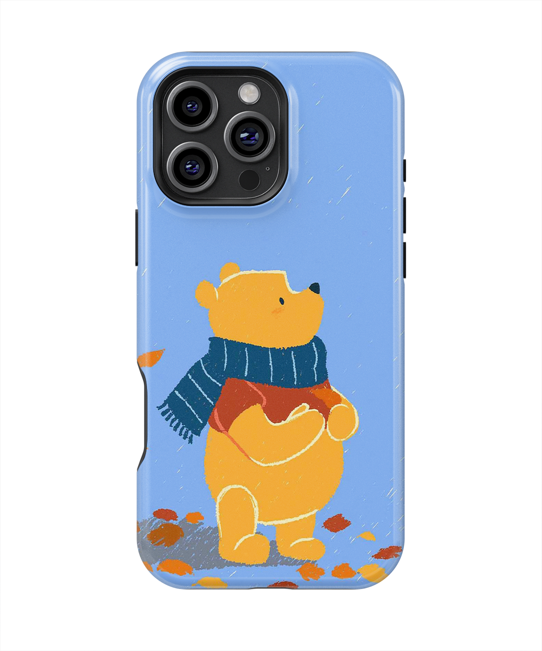Coque iPhone – Ours Mignon Style Automne