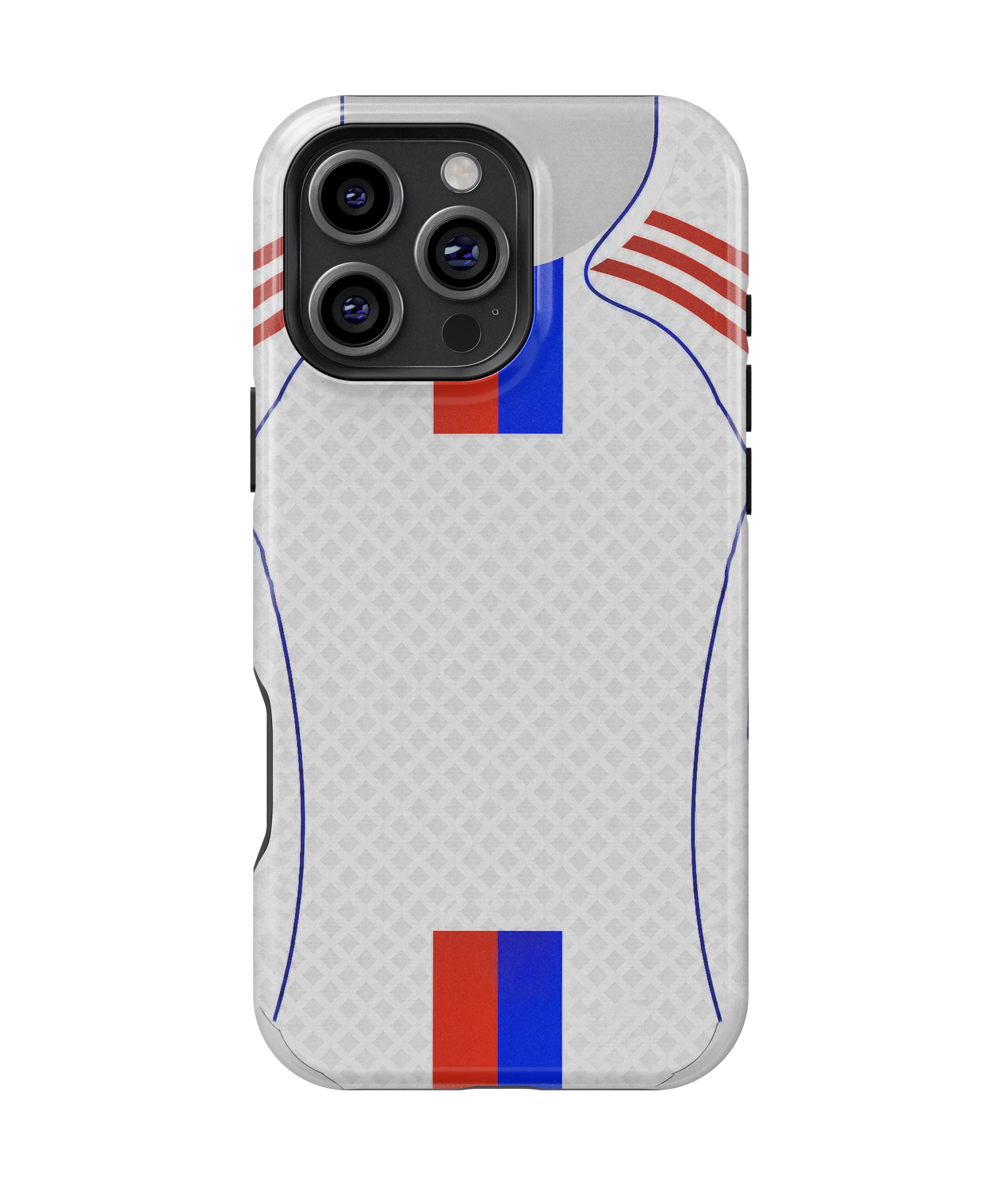 Coque iPhone – Style Maillot Olympique Lyonnais (Lyon)