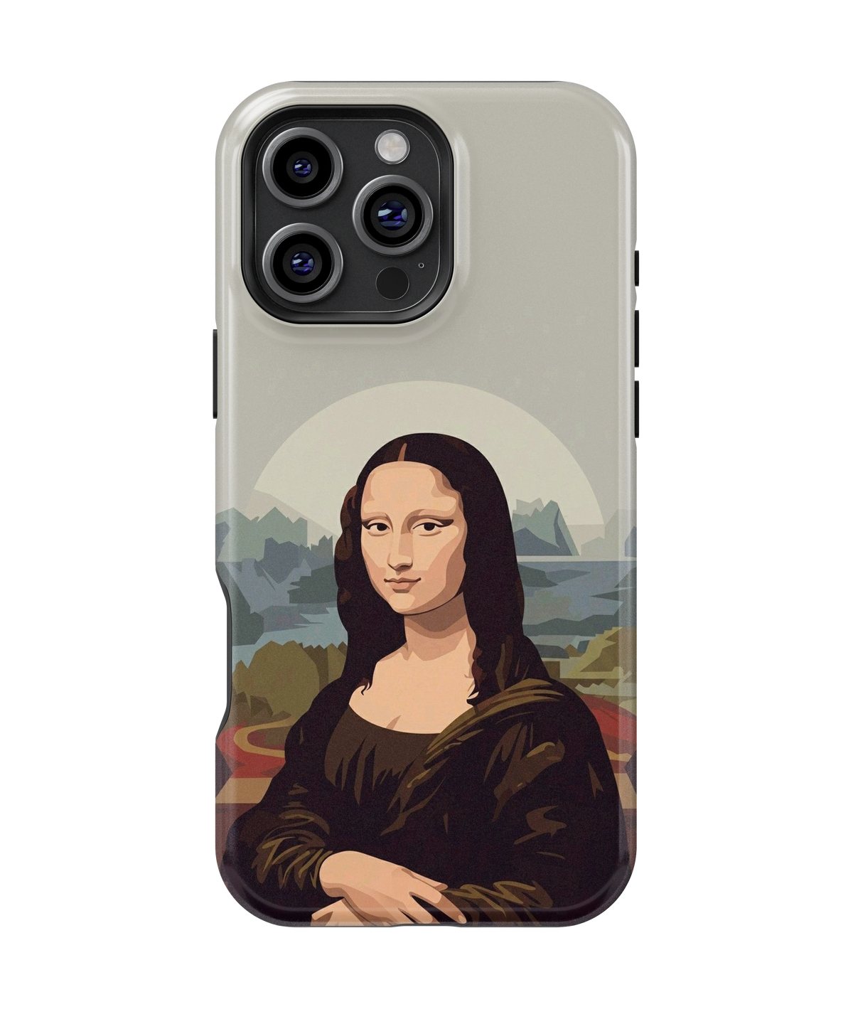 Coque iPhone – Design Mona Lisa Pop