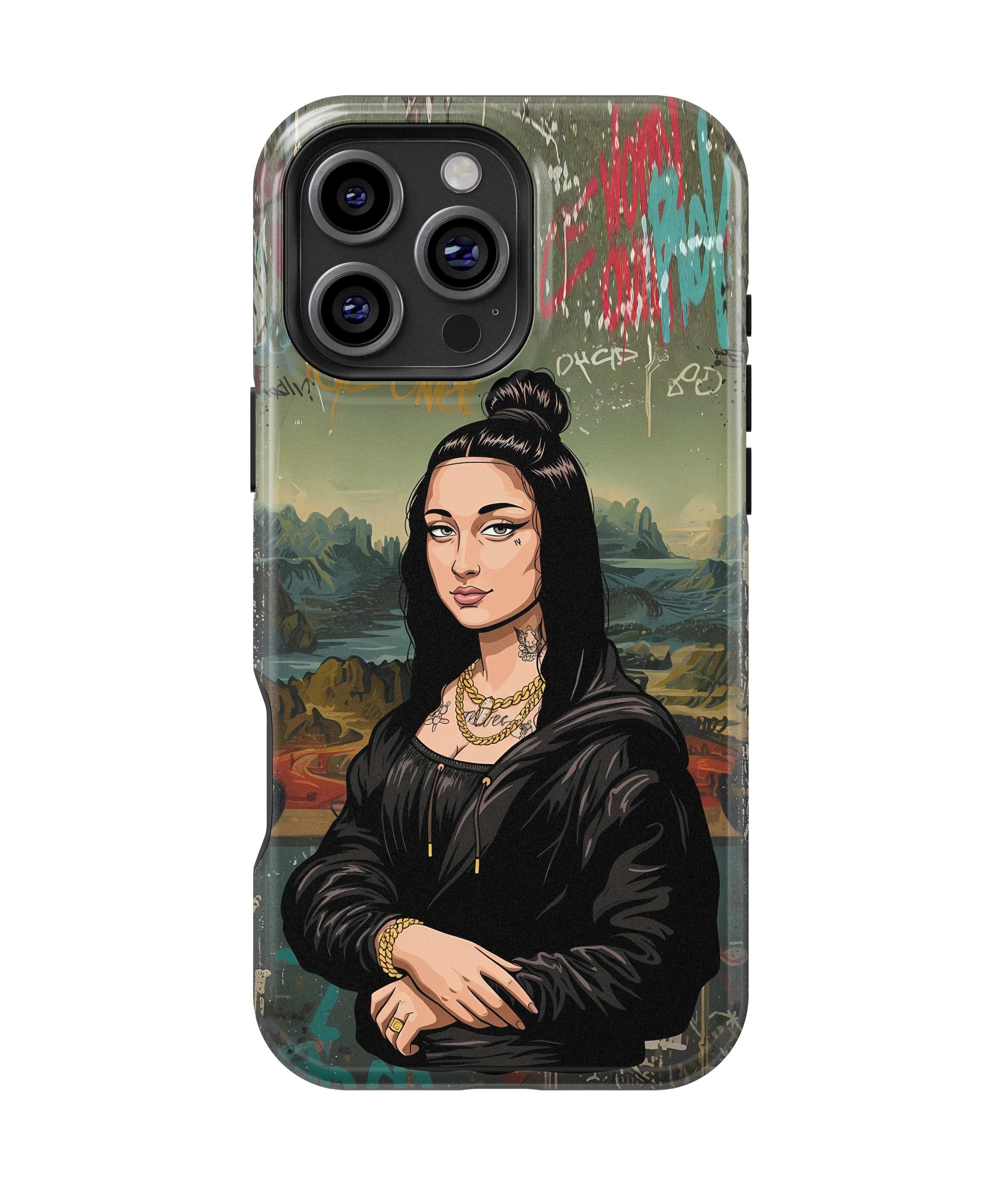 Coque iPhone Mona Lisa Street Style