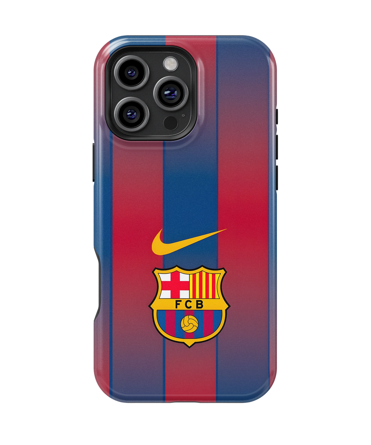 Coque iPhone – Design FC Barcelone Stripes