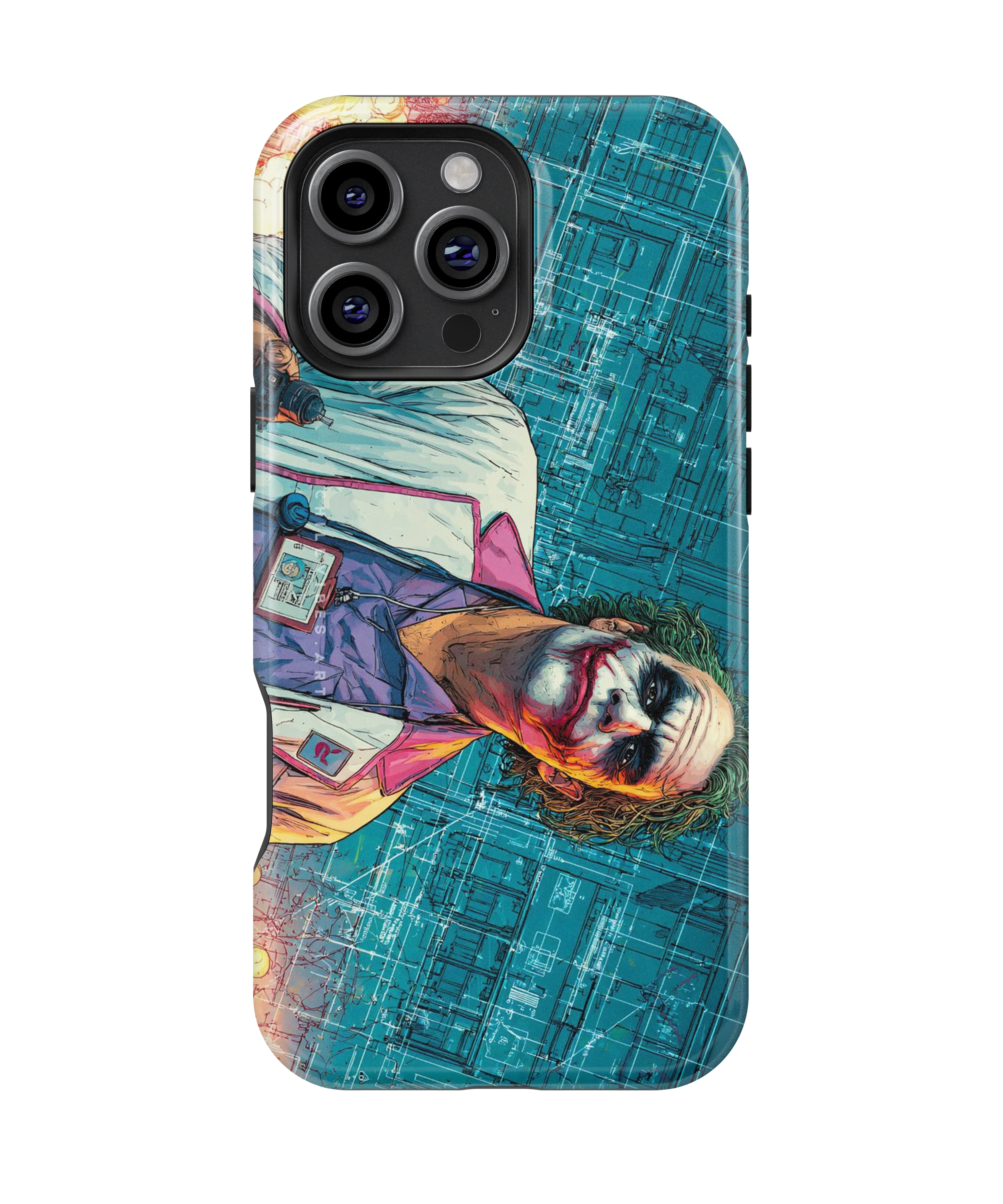 Coque iPhone Joker Art Urbain