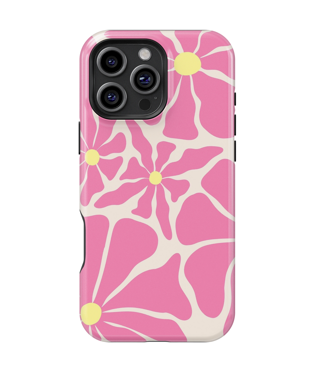 Coque iPhone – Design Fleurs Pop