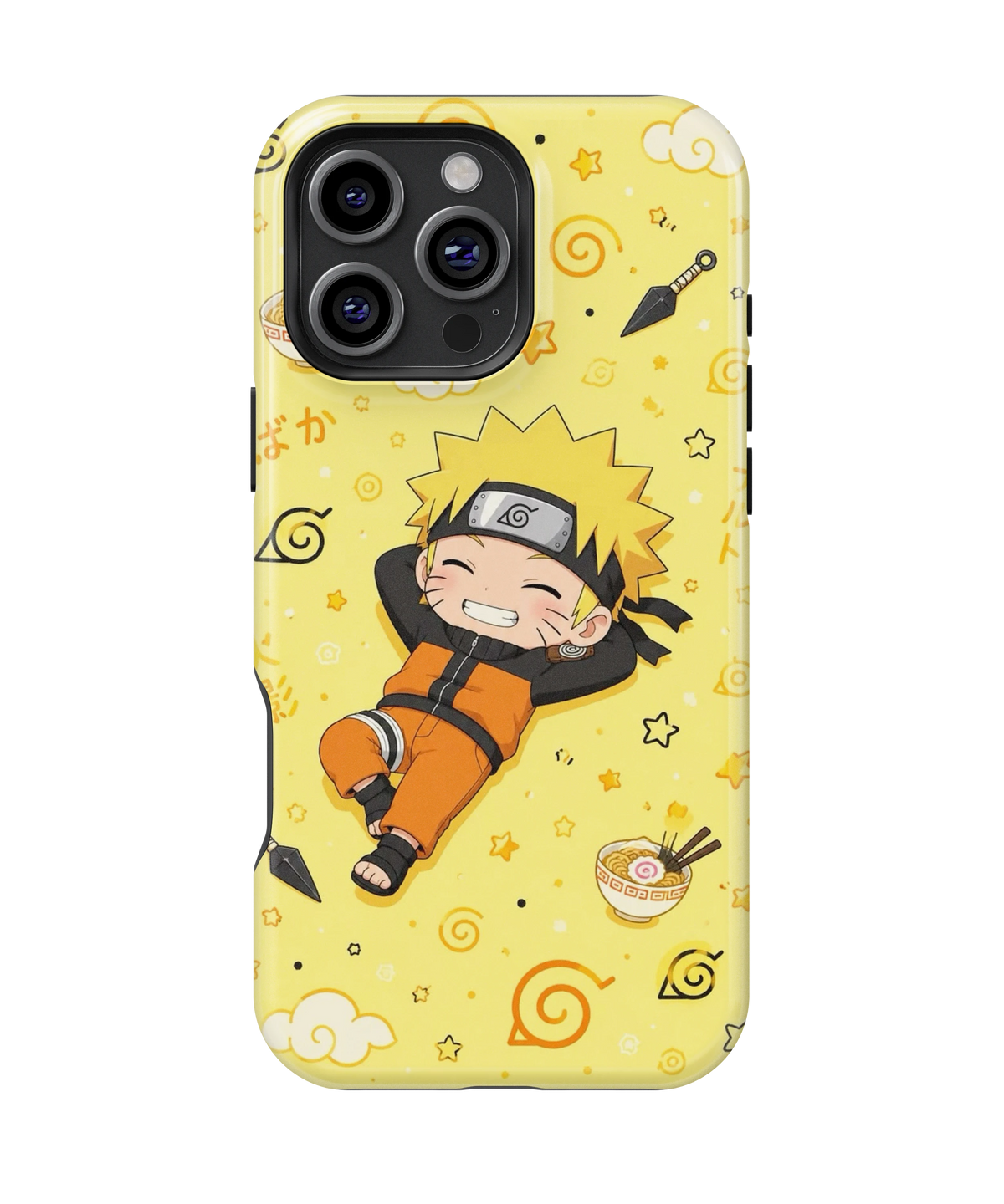 Coque iPhone Naruto – Design Chibi Jaune | Naruto
