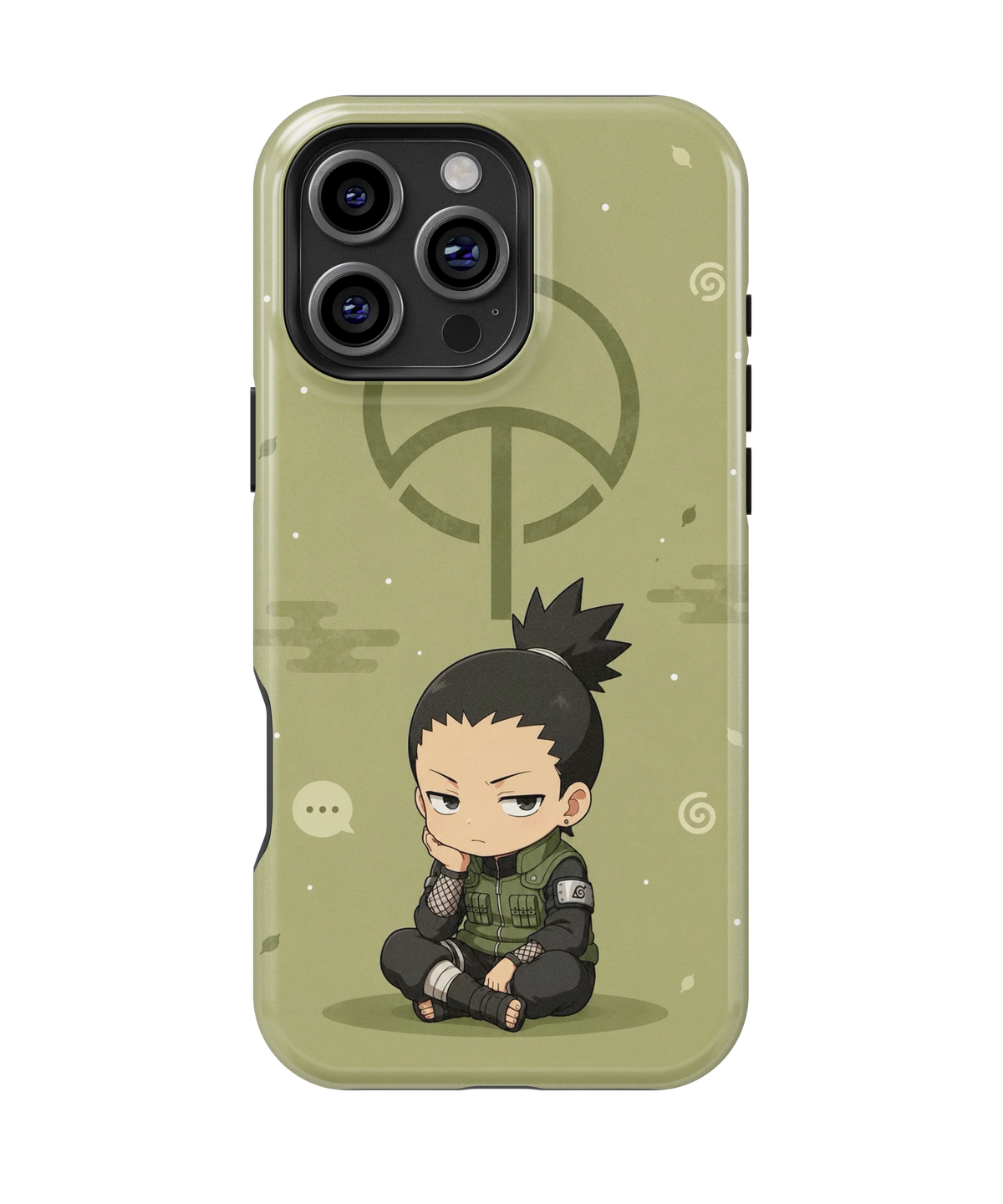 Coque iPhone Shikamaru – Style vert | Naruto