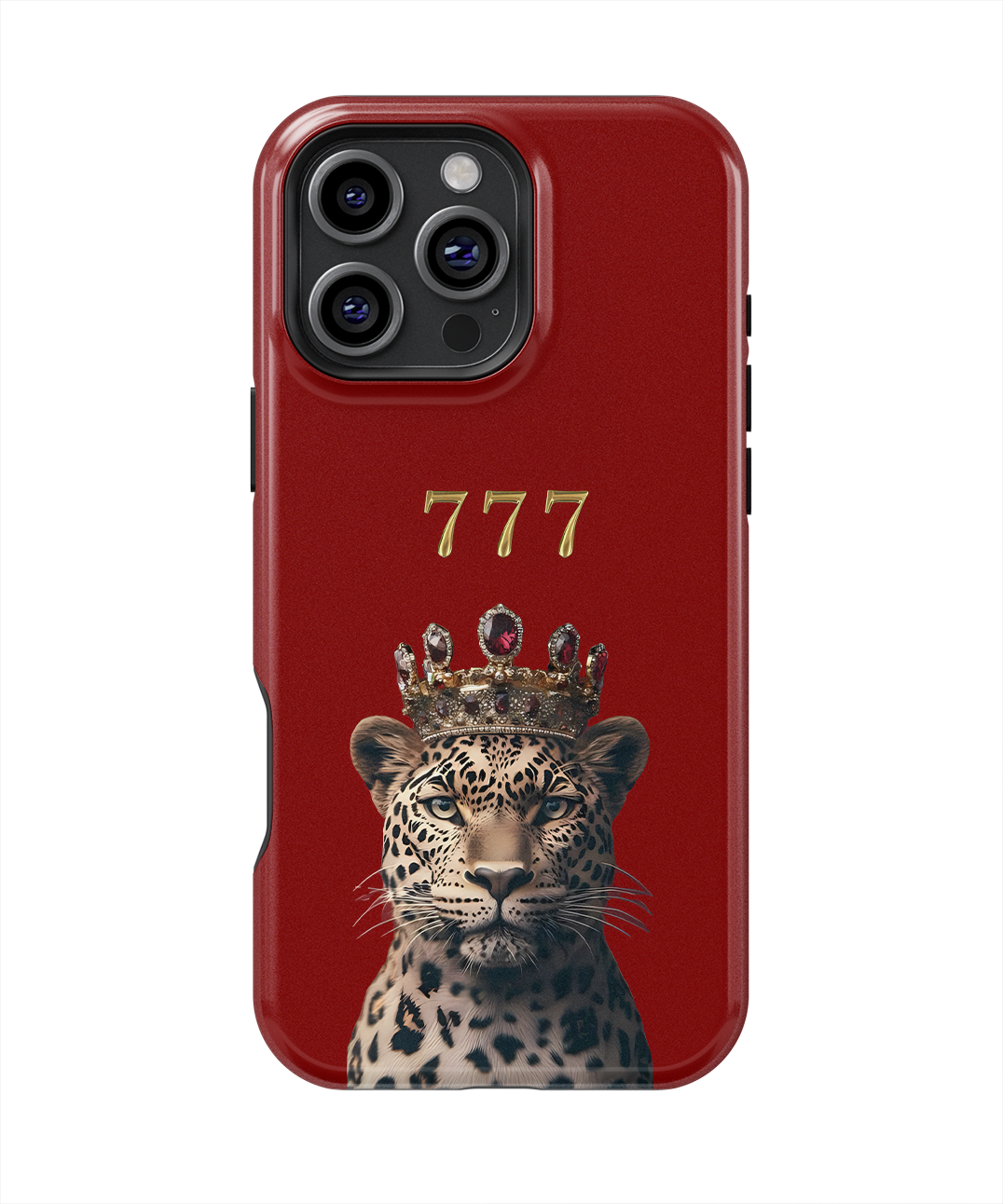 Coque iPhone – Léopard Royal 777