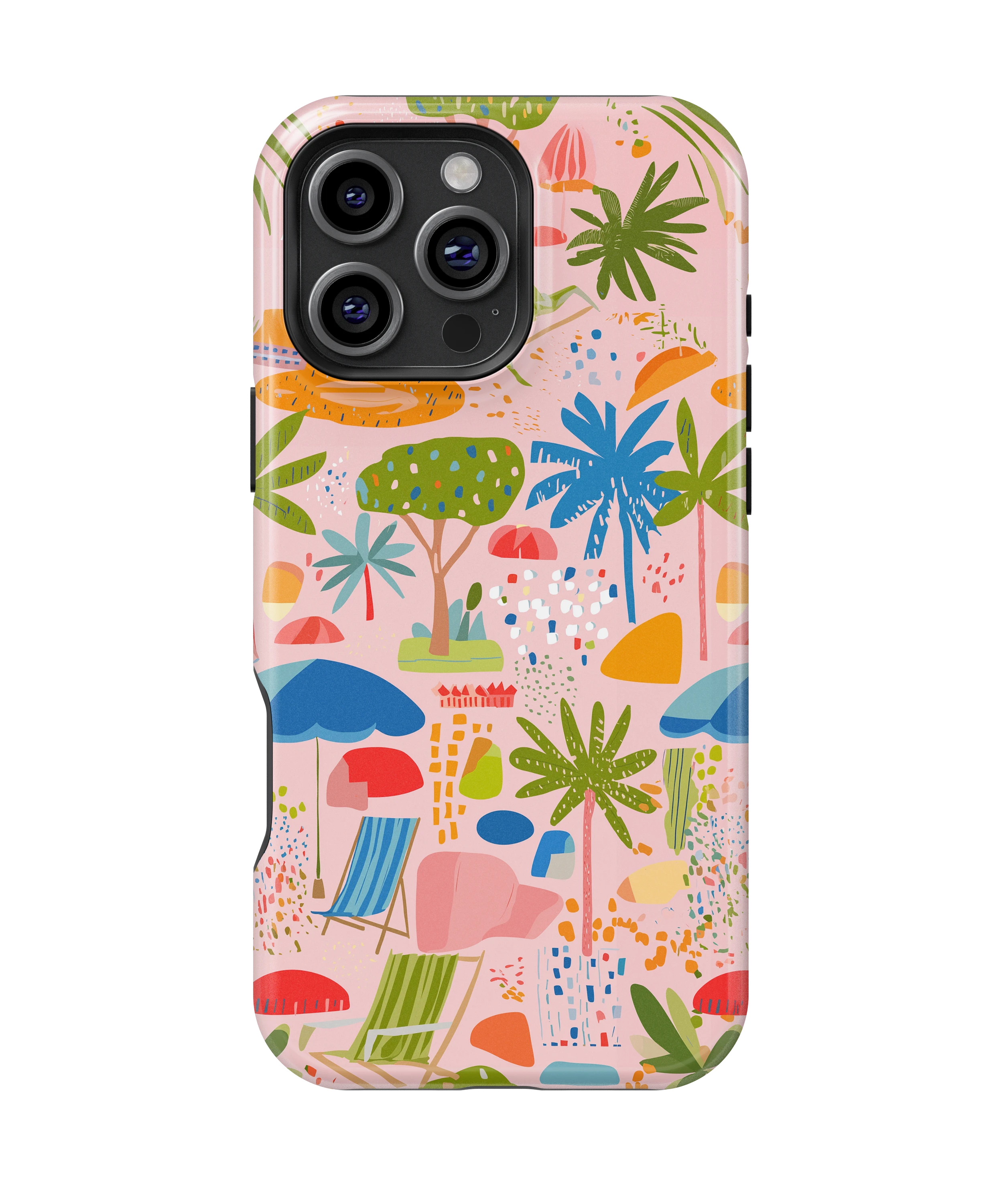 Coque iPhone – Design Summer Pastel Plage & Vacances