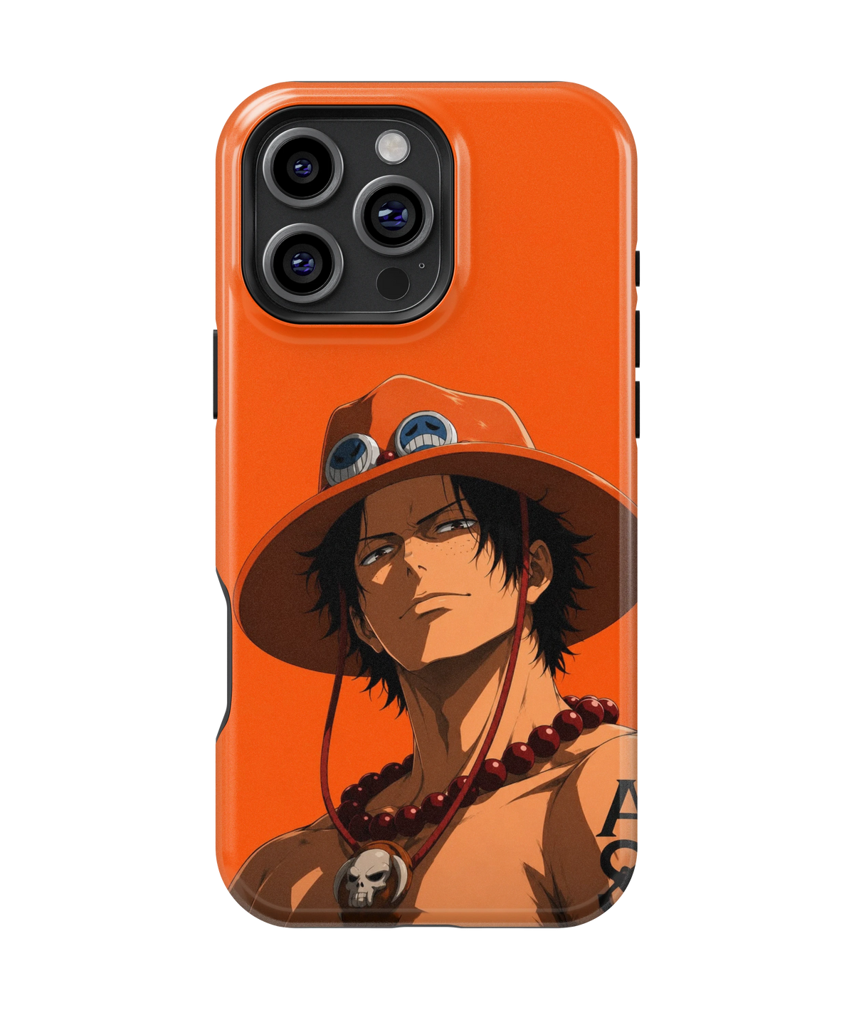 Coque iPhone Portgas D. Ace – Orange | One Piece