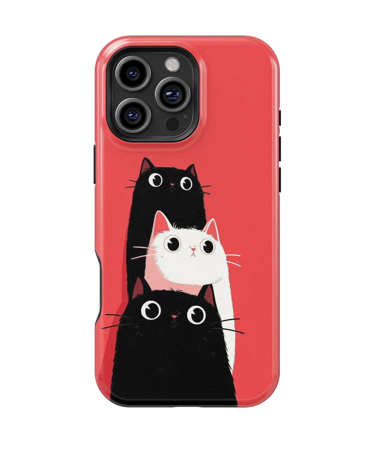 Coque iPhone – Trio de Chats