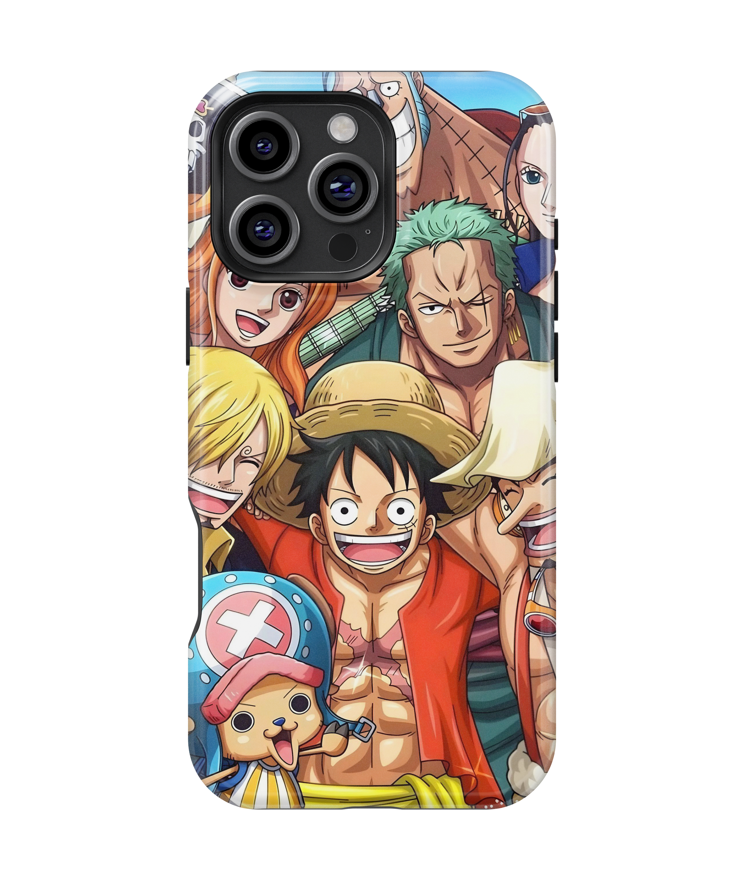 Coque iPhone Équipage Straw Hat – Anime One Piece